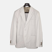 Putty Coloured Blazer made Polyester (EU 54)
