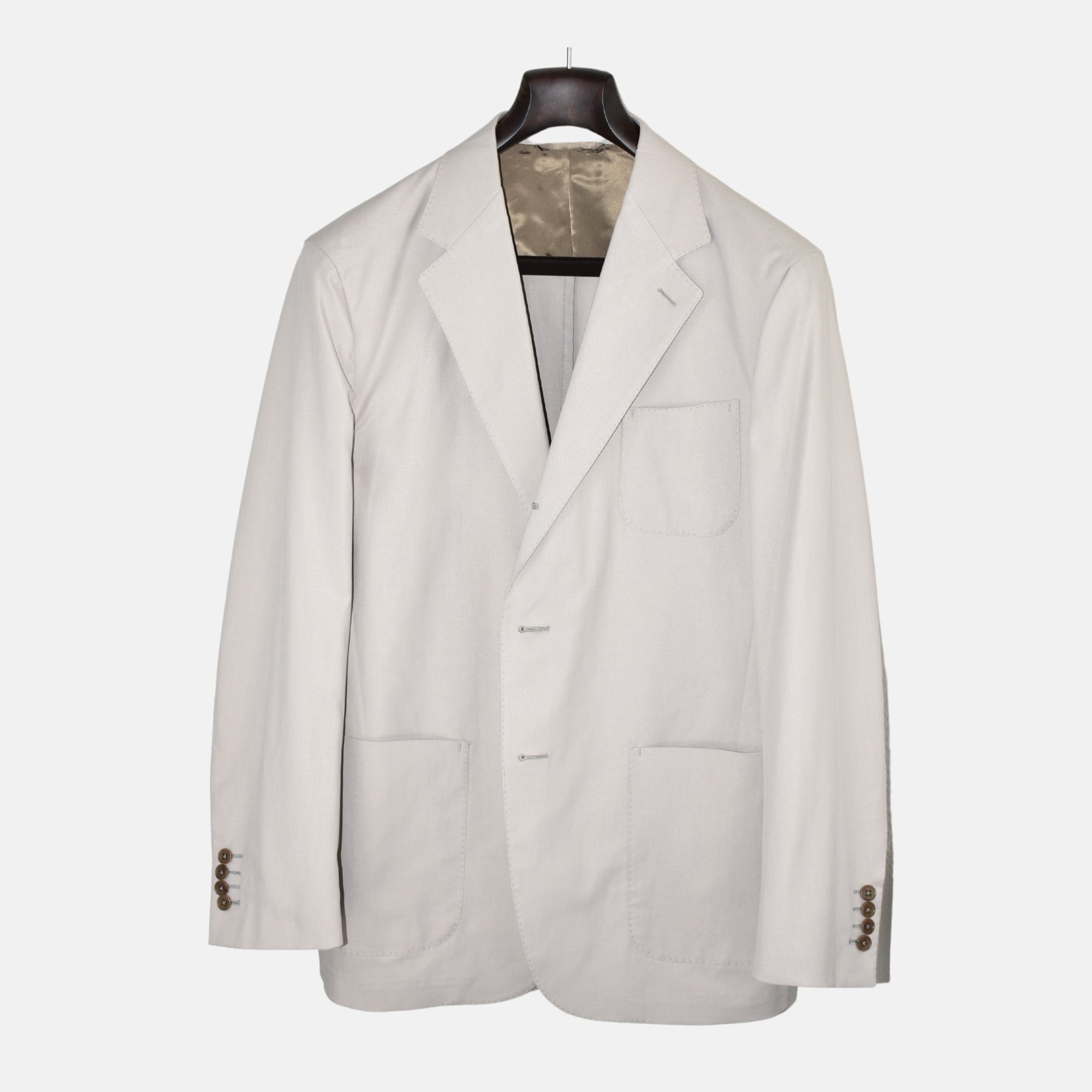 Putty Coloured Blazer made Polyester (EU 54)