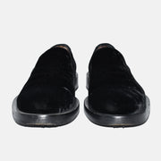 Black Shoes made of Velvet (EU 43)