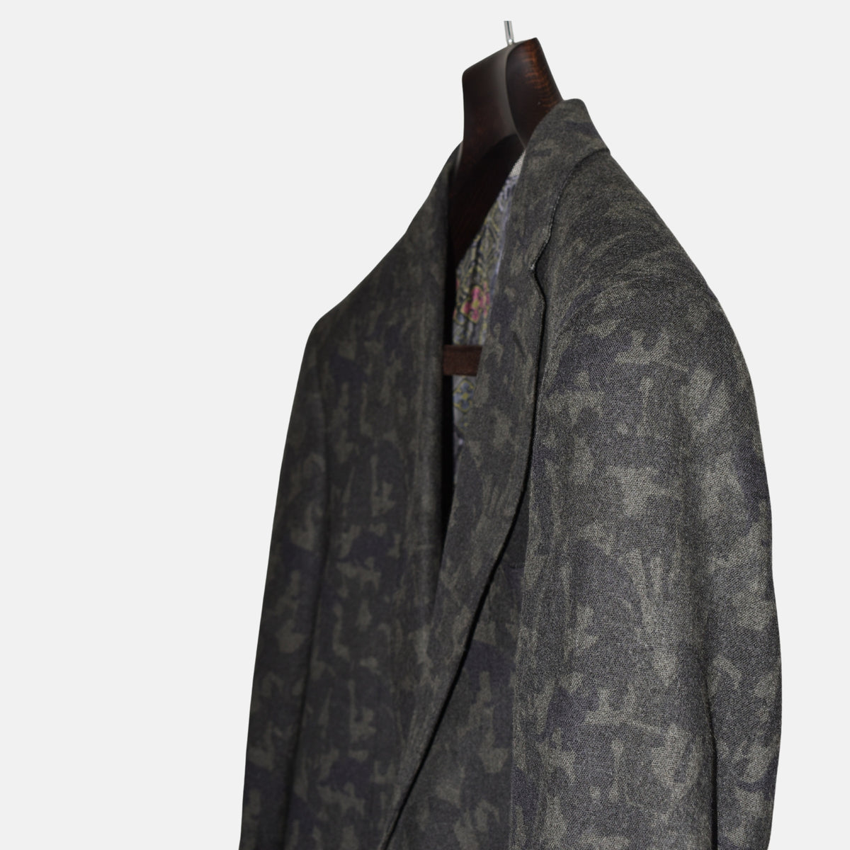 Multicoloured/Camouflage Blazer made of Wool (EU 50)
