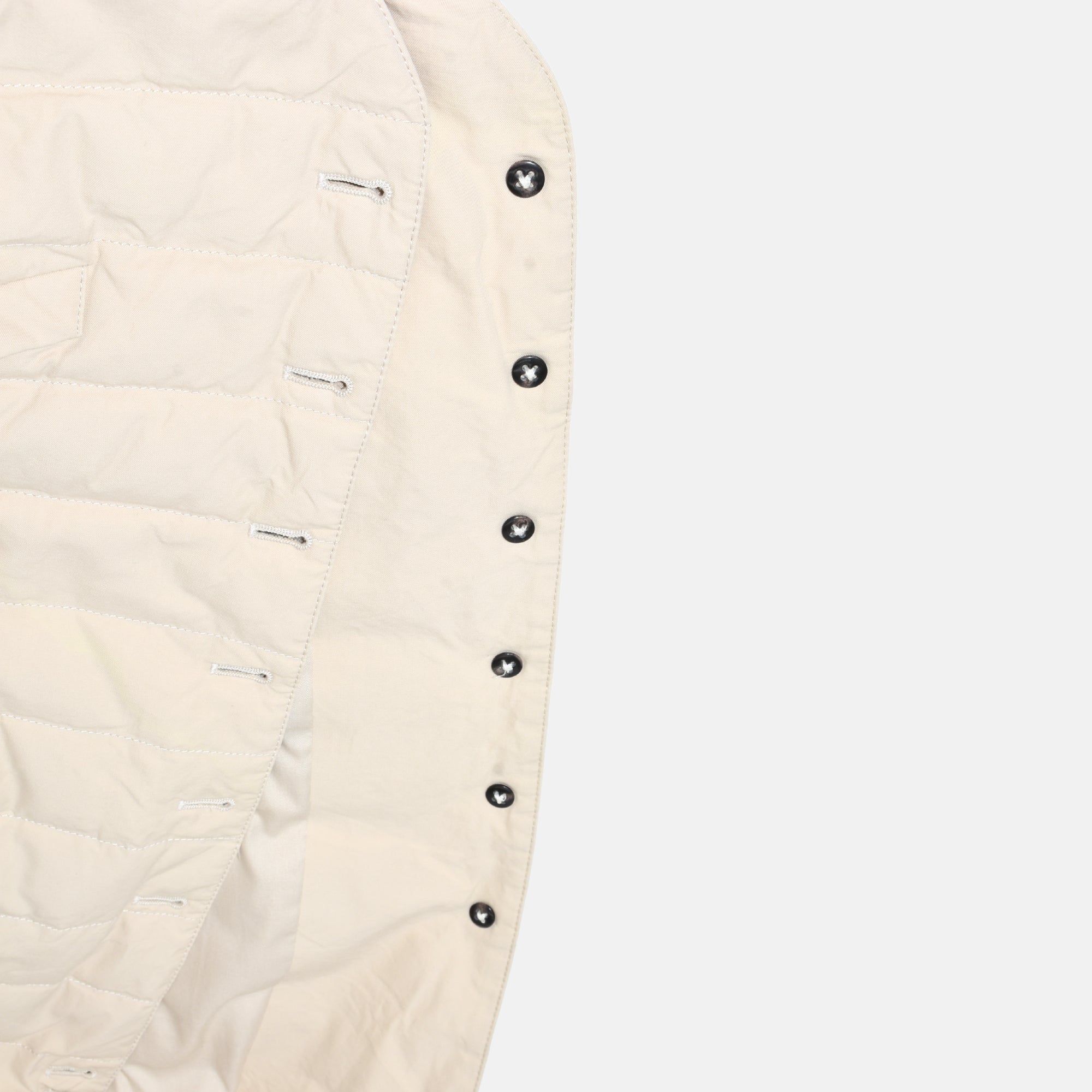 Cream Vest made of Cotton (L)