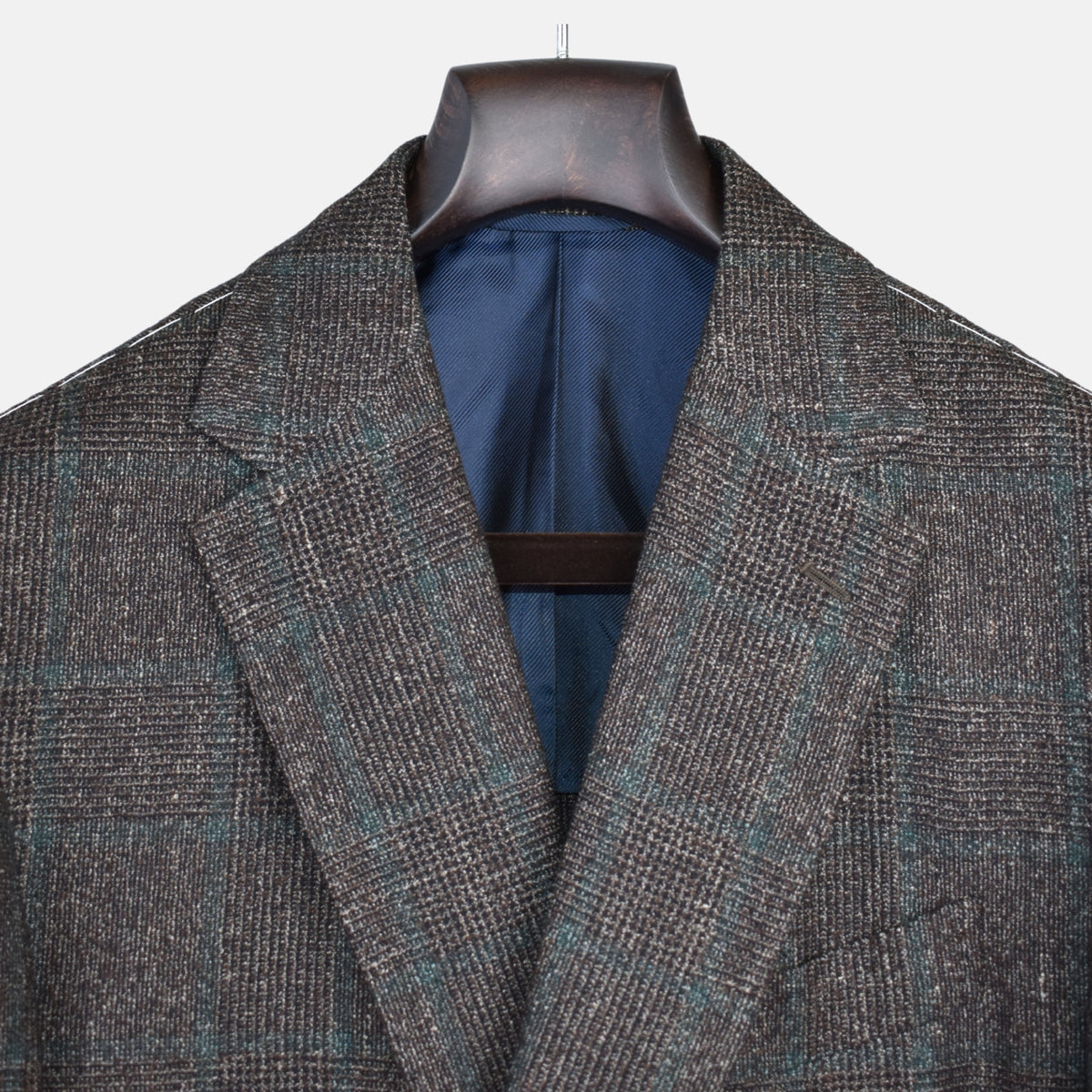 Multicoloured Checked Suit made of Wool (EU 54)