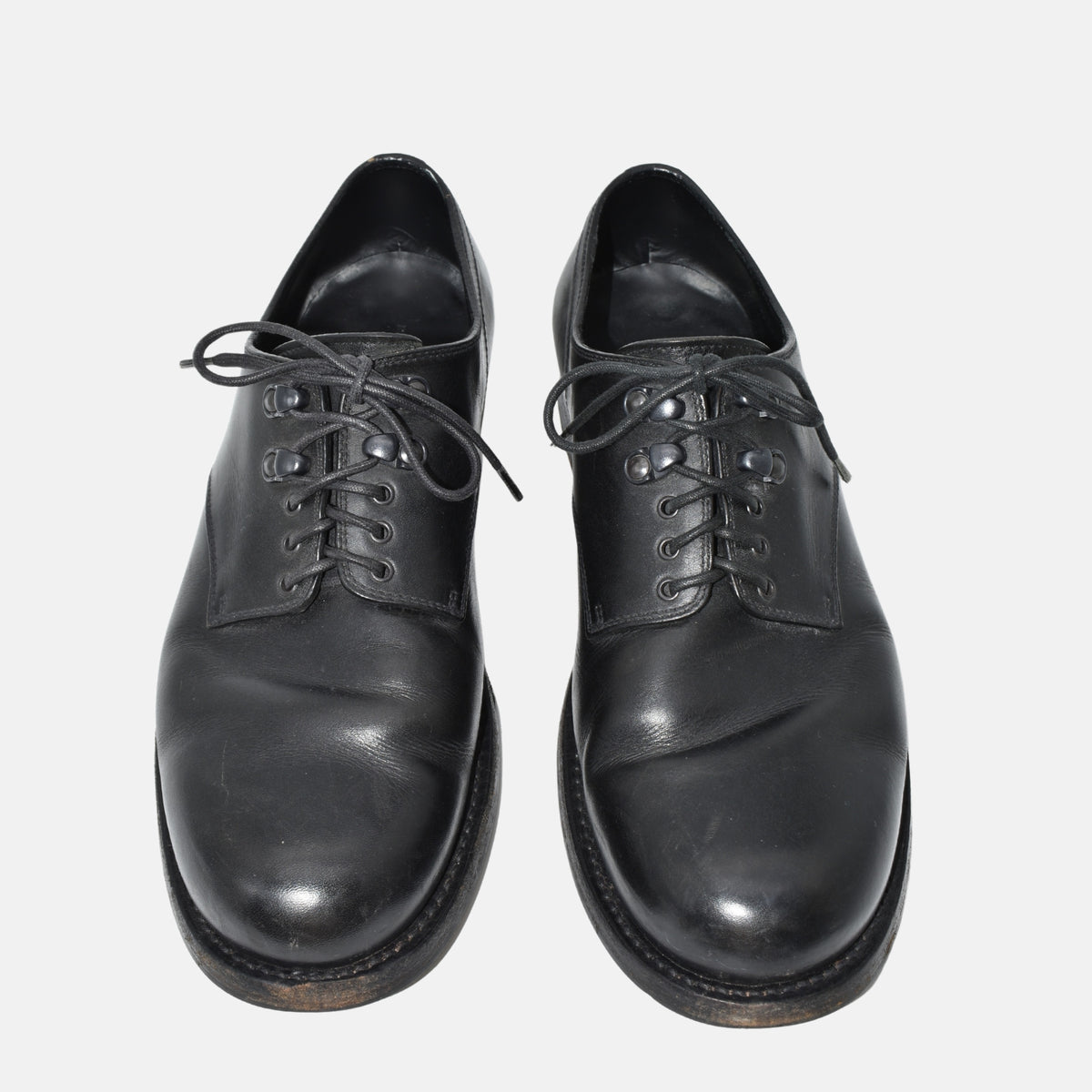 Black Shoes made of Leather (EU 43)