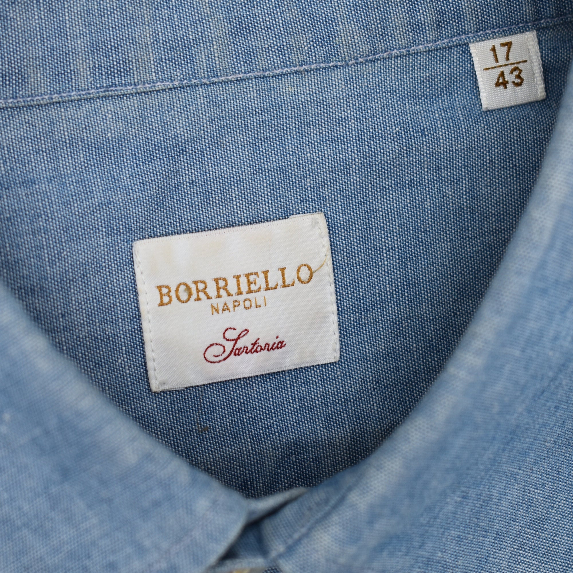 Blue Shirt made of Cotton (EU 43)