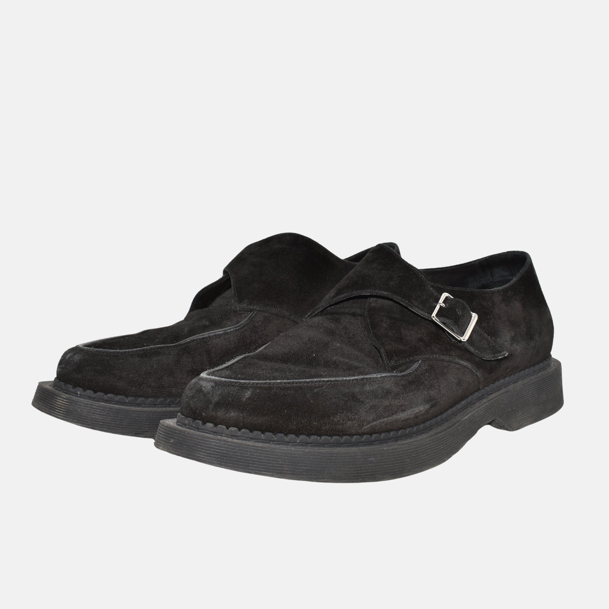 Black Shoes made of Suede (EU 44)
