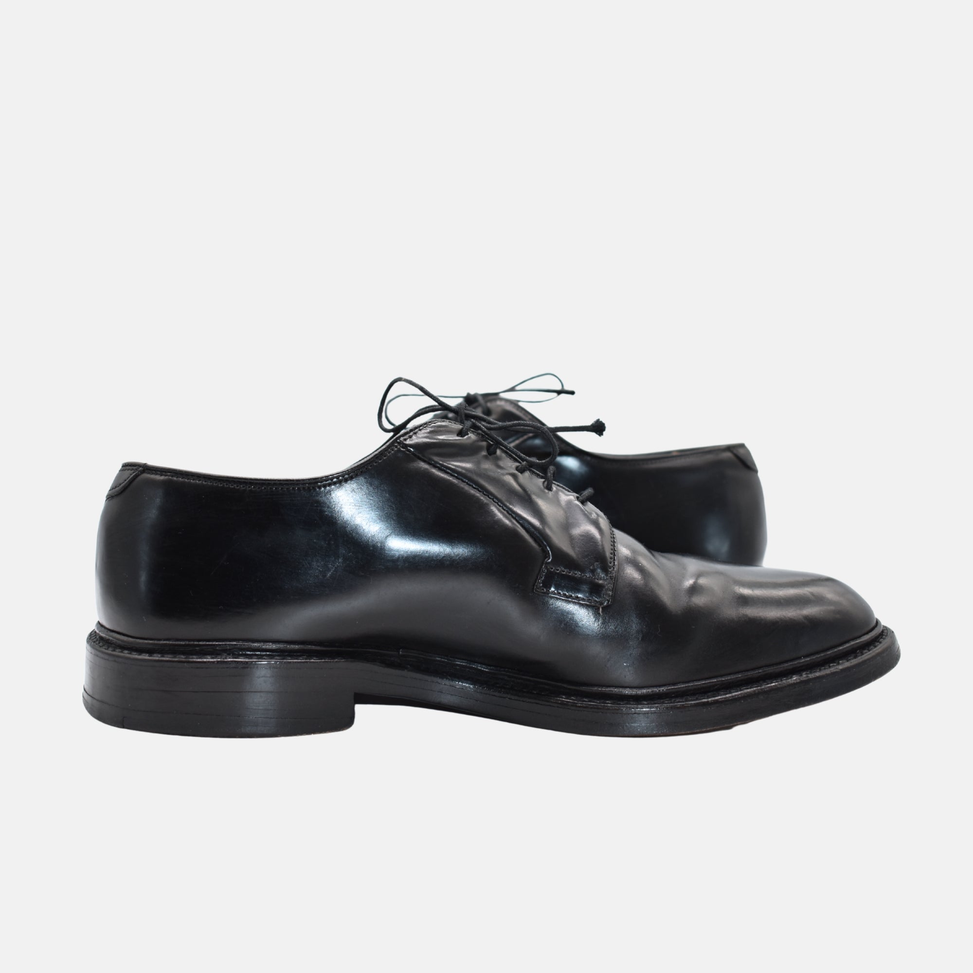Black Shoes made of Leather (EU 43/US 10)