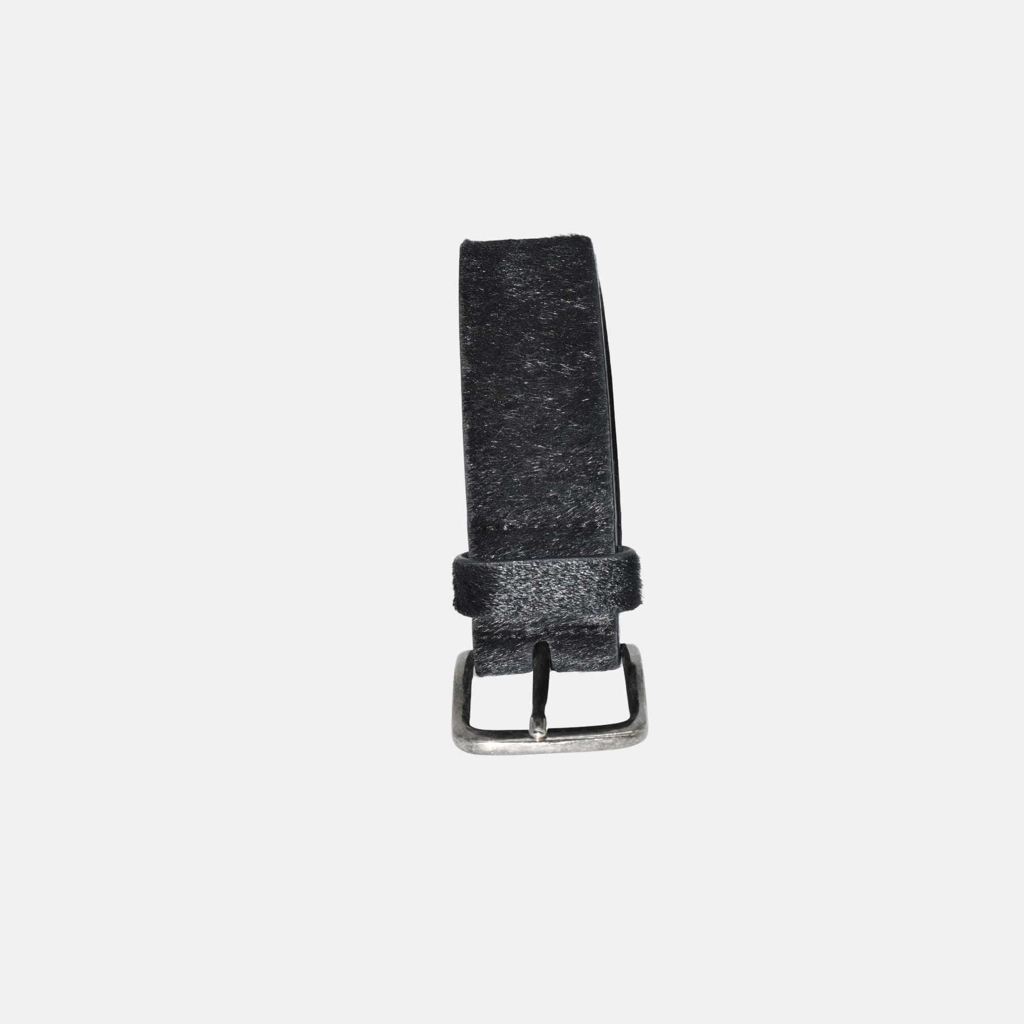 Black Belt made of Leather/Cowhide