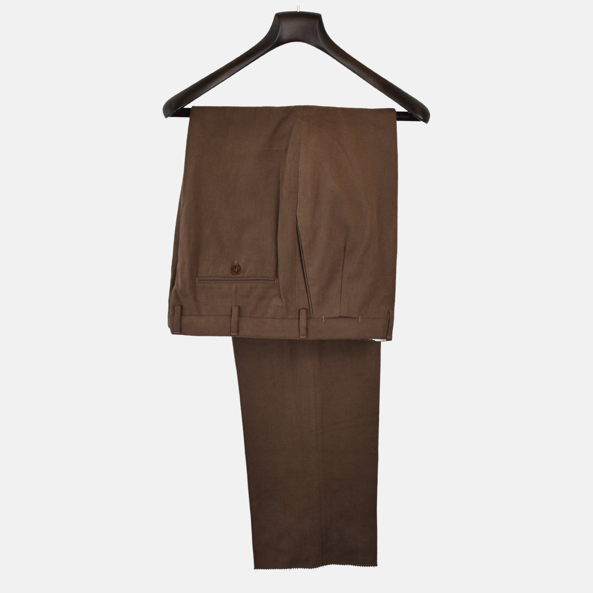 Brown Trousers made of Cotton (EU 56)
