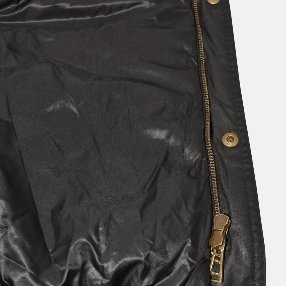Black Waxed Jacket made of Polyester (EU 50)