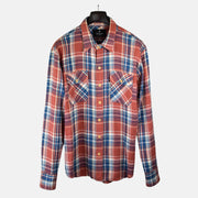 Multicoloured Checkered Shirt made of Cotton (XL)