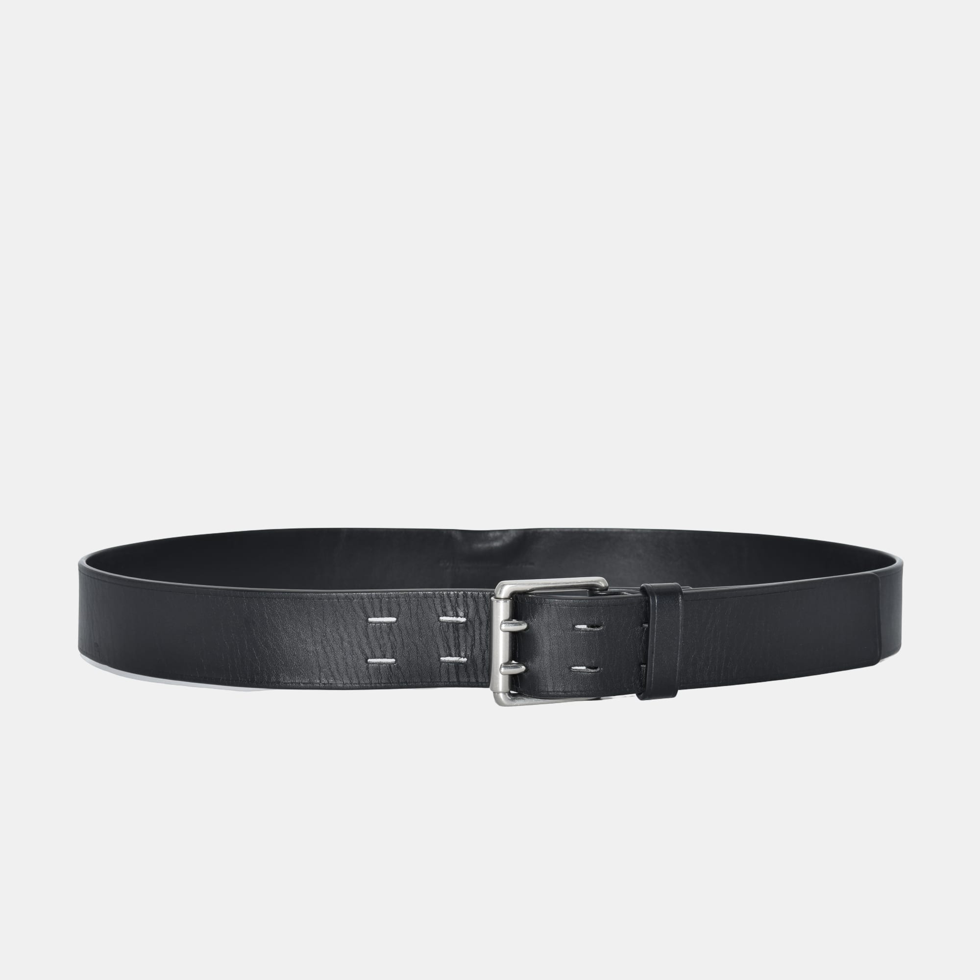 Black Belt made of Leather