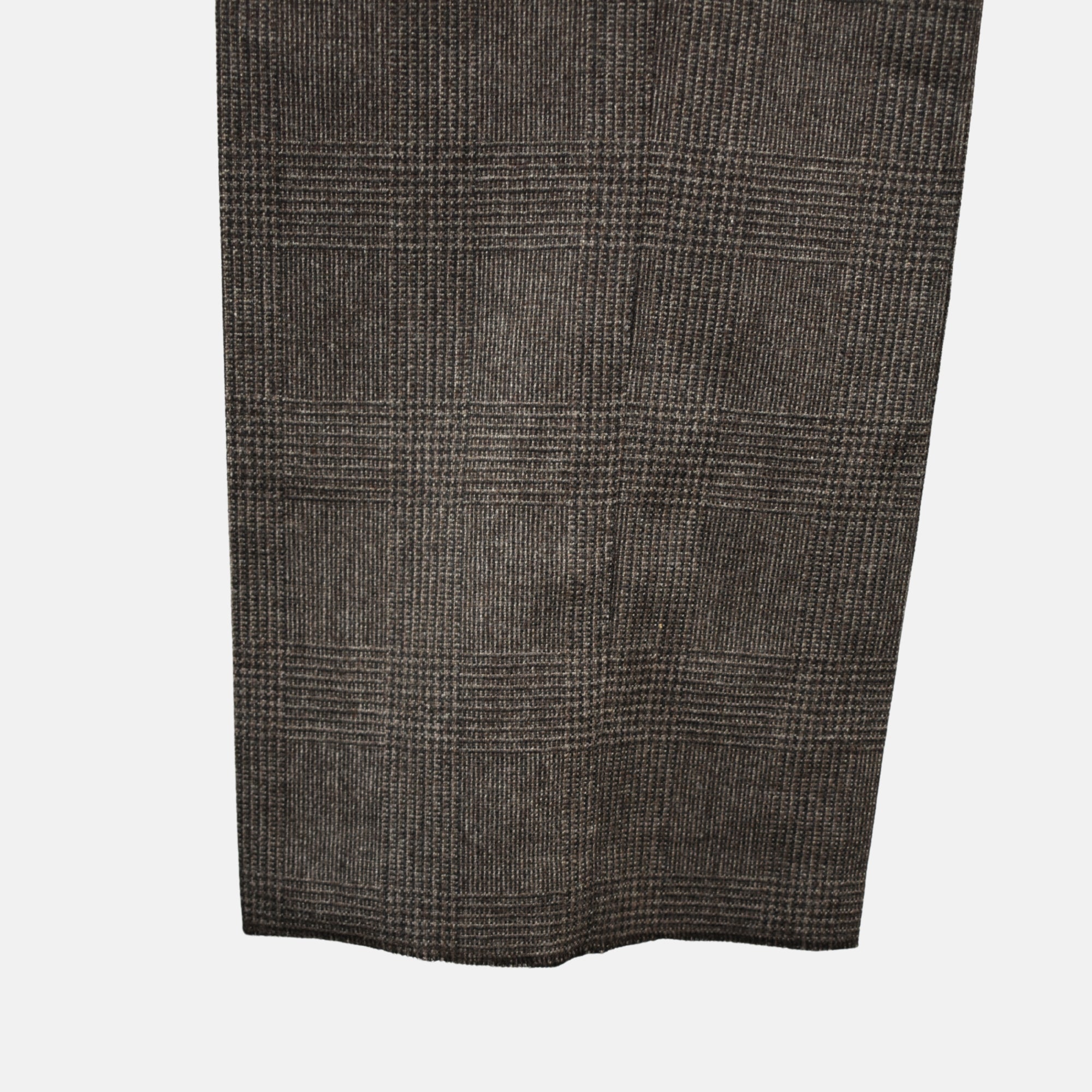 Brown Checked Suit made of Wool/Mohair/Cashmere (EU 54)