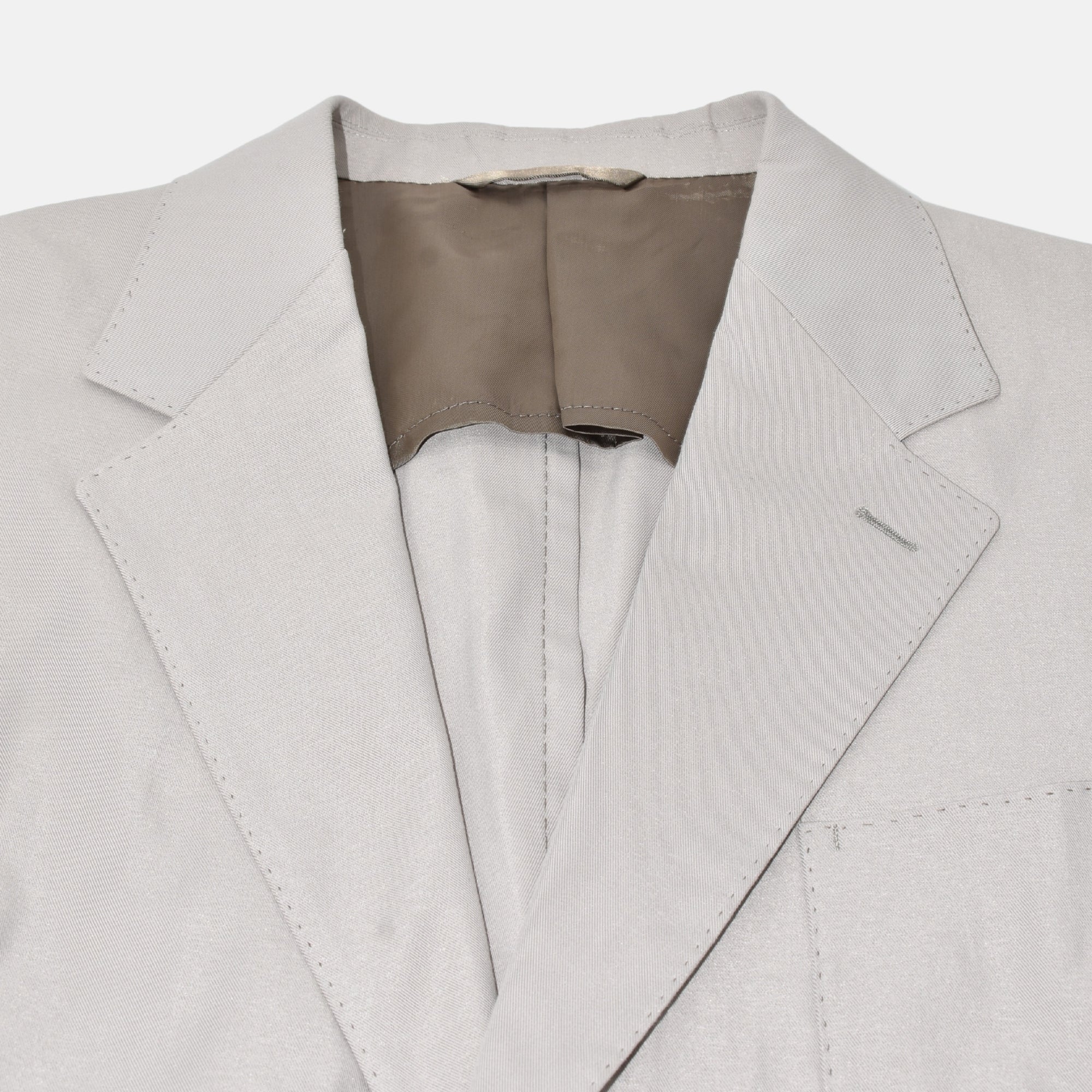 Putty Coloured Blazer made Polyester (EU 54)
