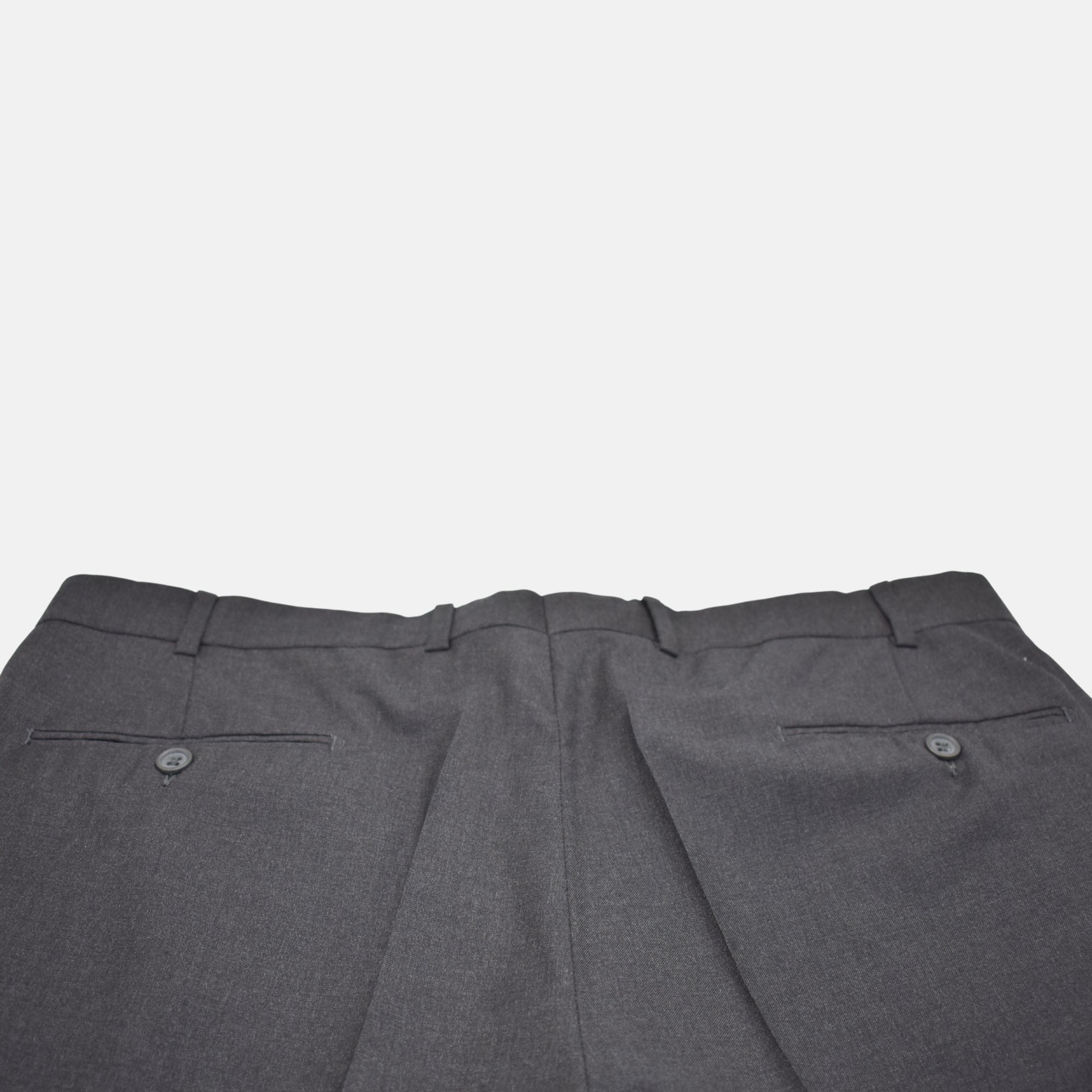 Anthracite Trousers made of Wool (EU 54)