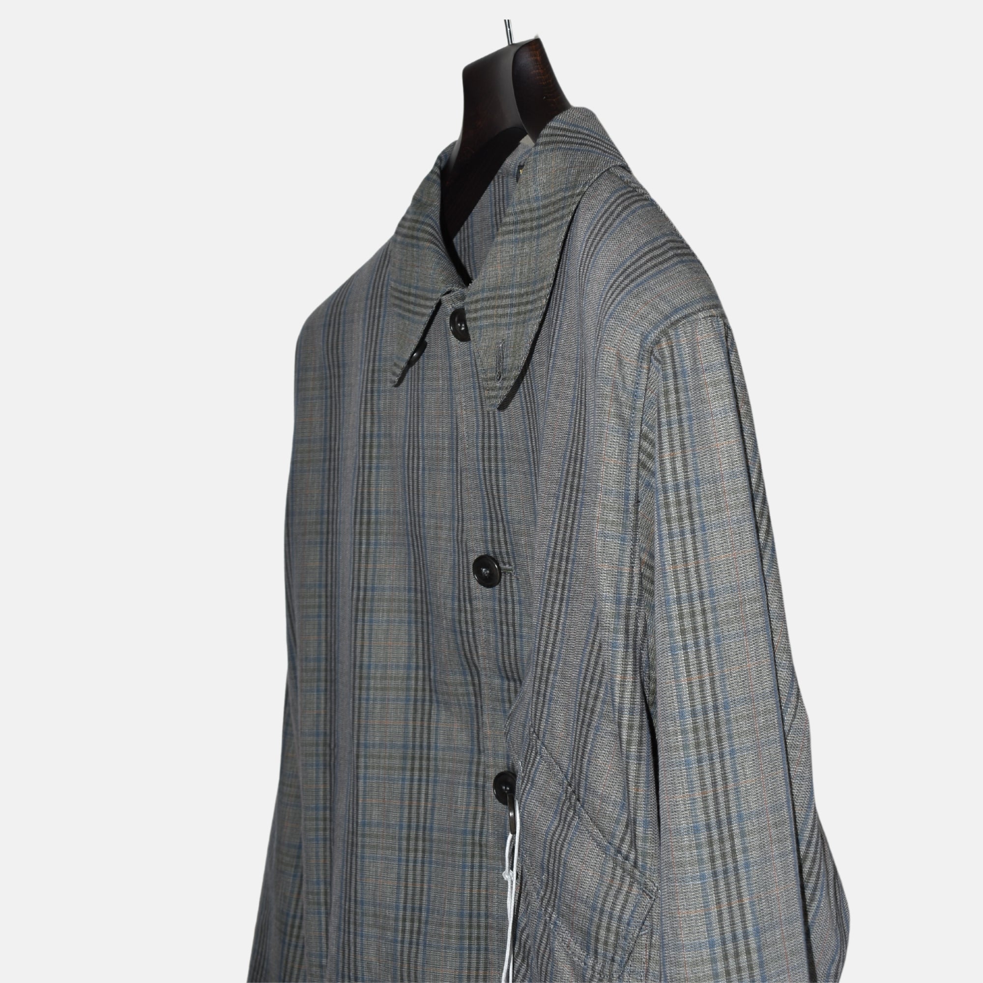 Multicoloured Checkered Jacket made of Cotton/Polyamide (M)