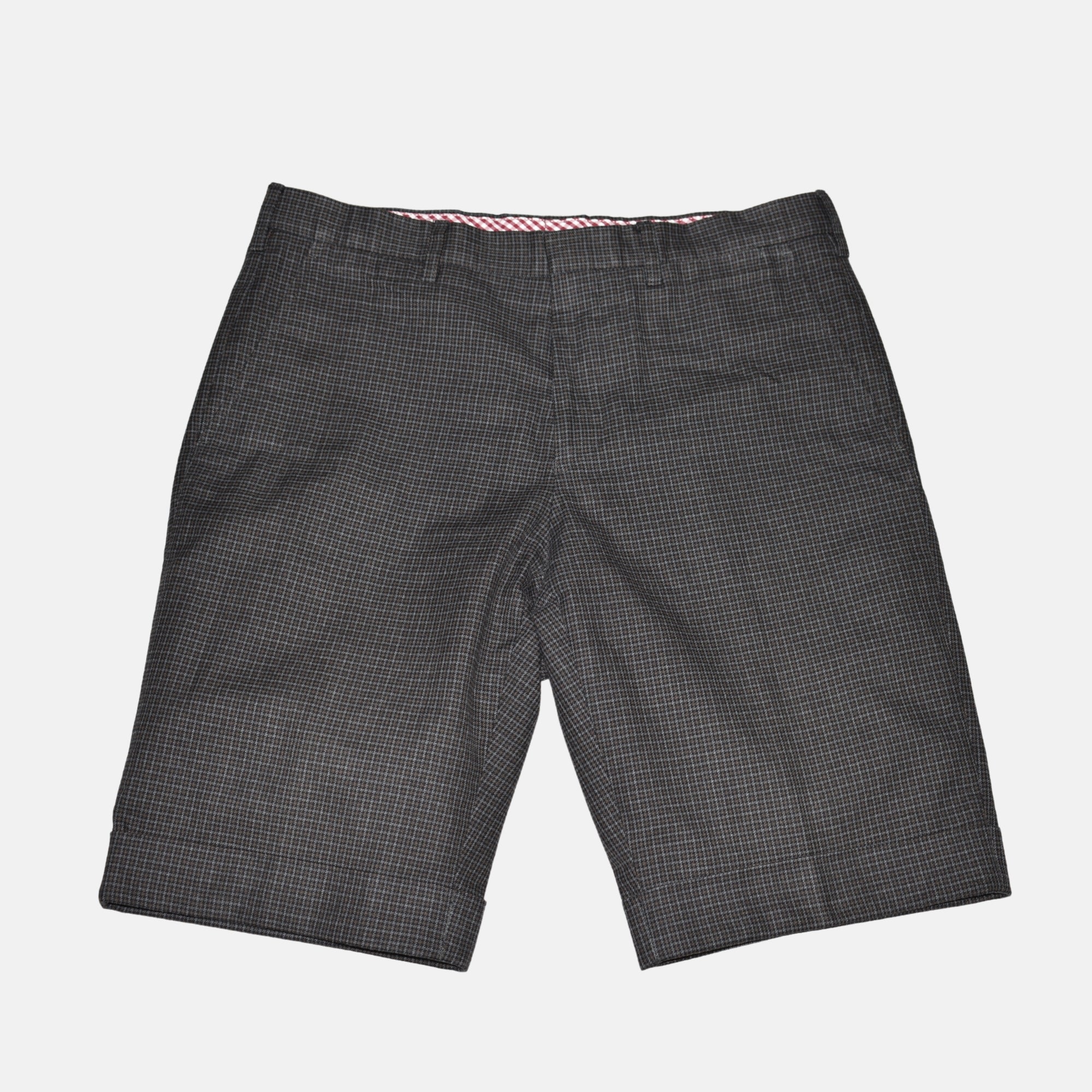 Multicoloured Checkered Shorts made of Cotton (EU 48)