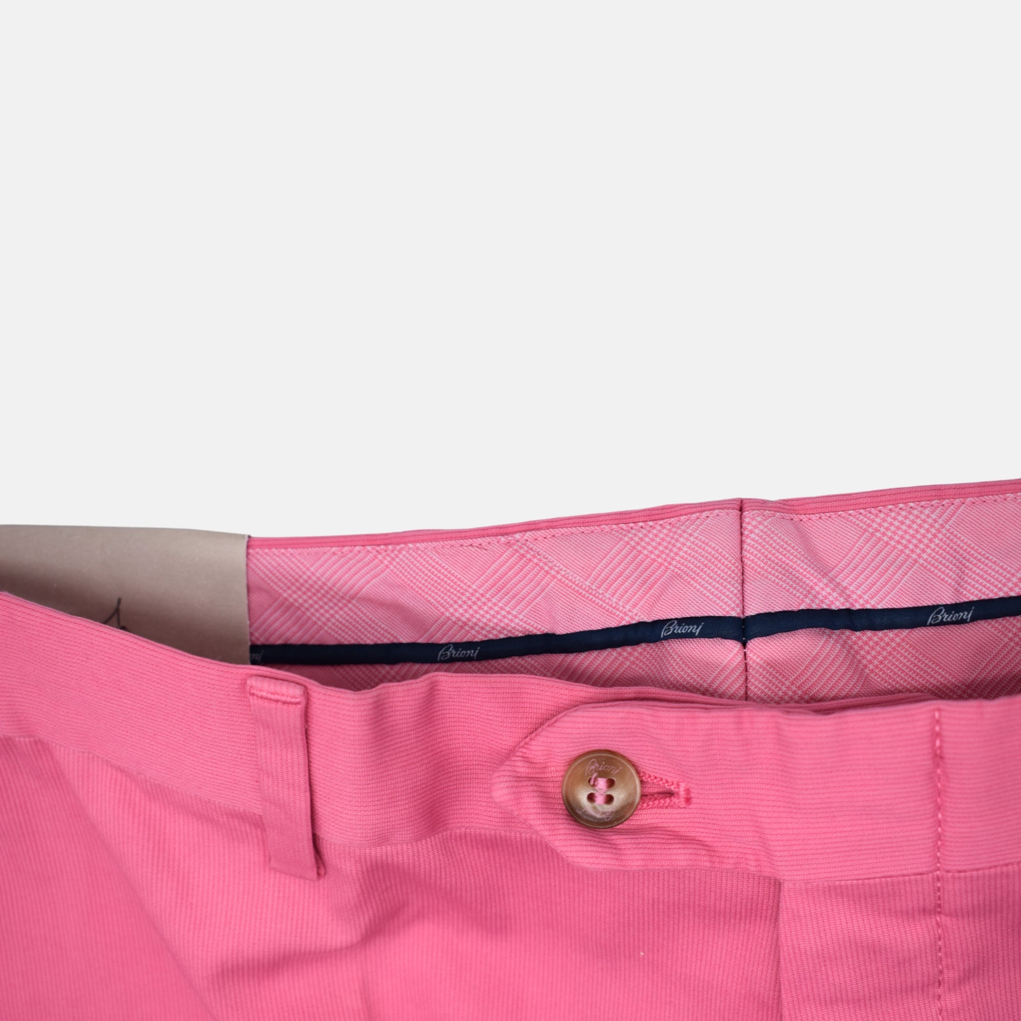 Pink Summer Corduroy Trousers made of Cotton (EU 50)