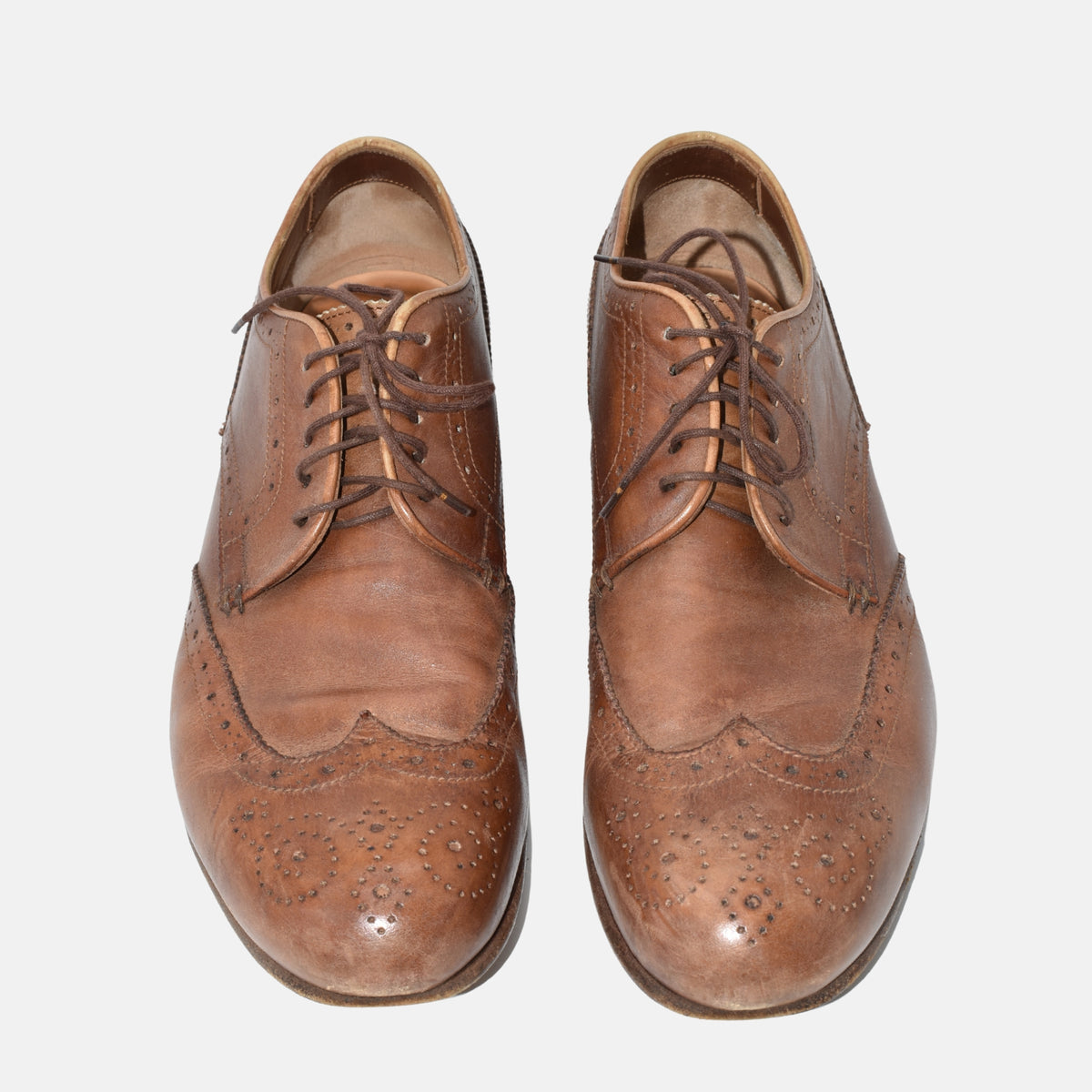 Brown Shoes made of Leather (EU 43.5)