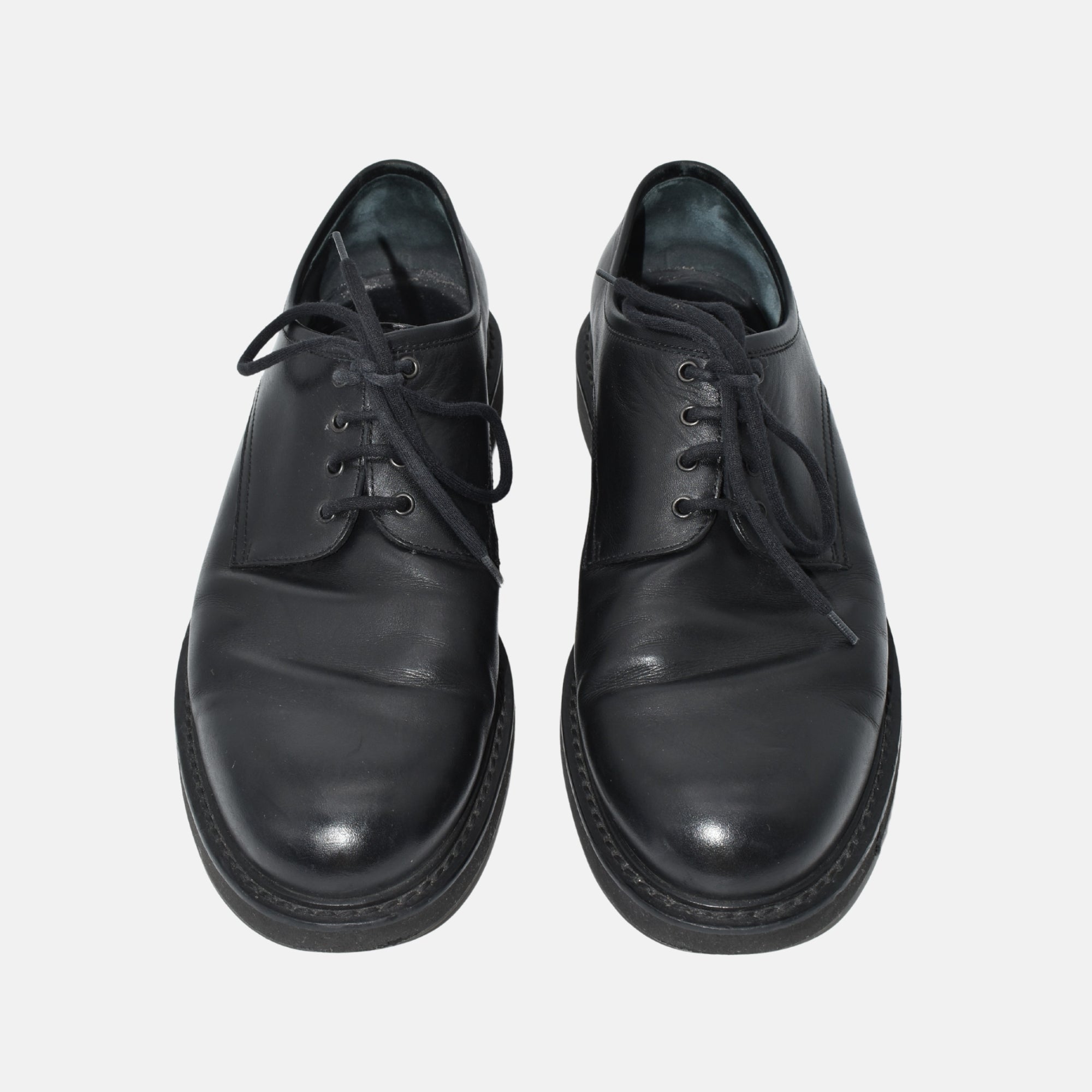 Black Shoes made of Leather (EU 44)