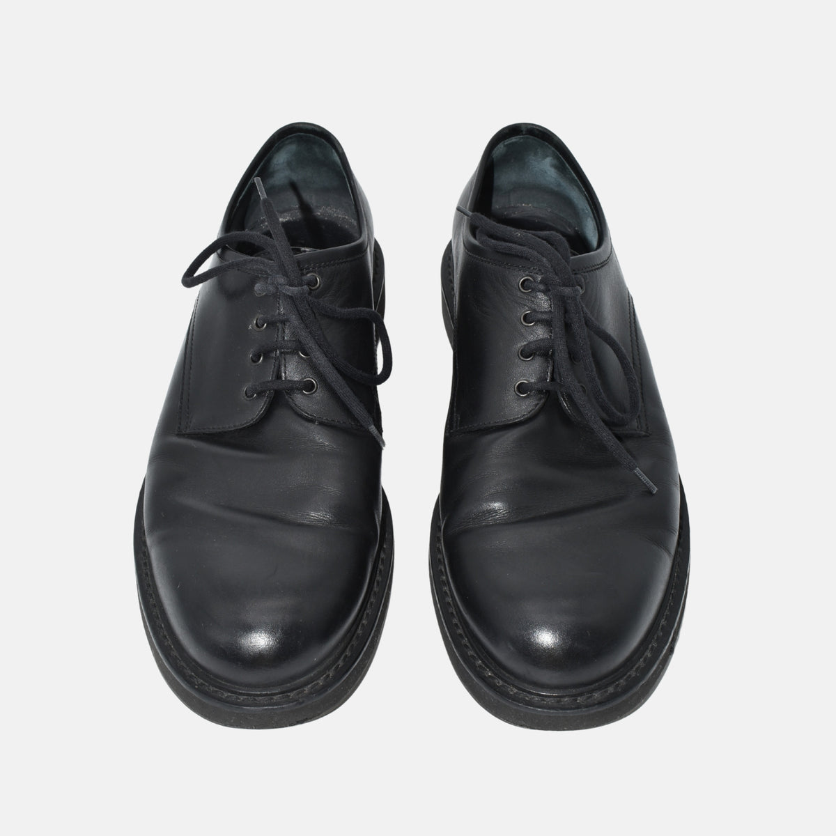 Black Shoes made of Leather (EU 44)