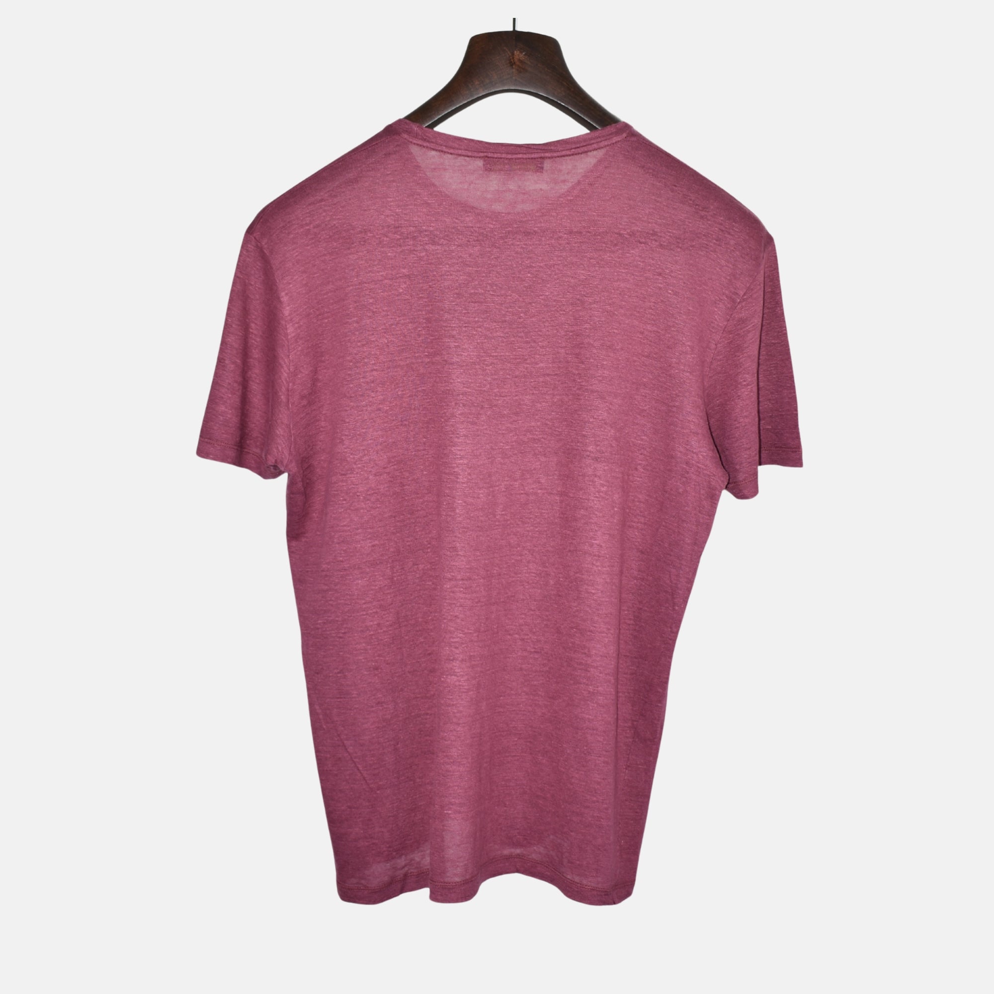 Bordeaux T-Shirt made of Linen (L)