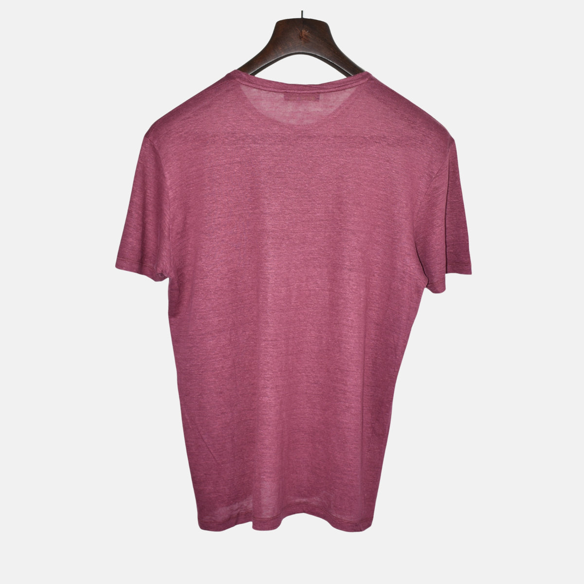 Bordeaux T-Shirt made of Linen (L)