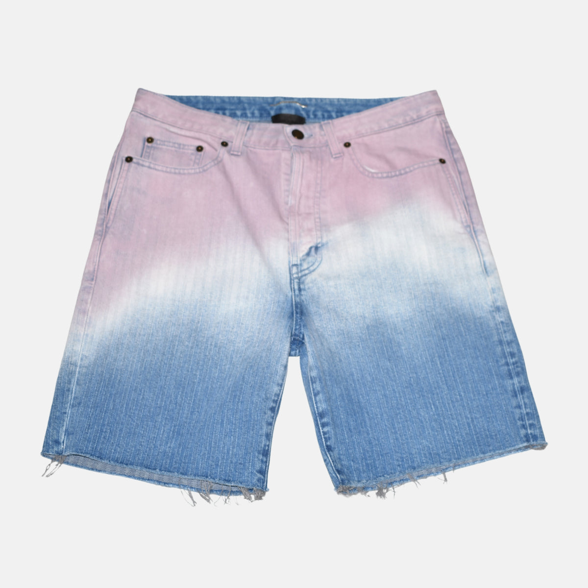 Multicoloured Denim Shorts made of Cotton (S)