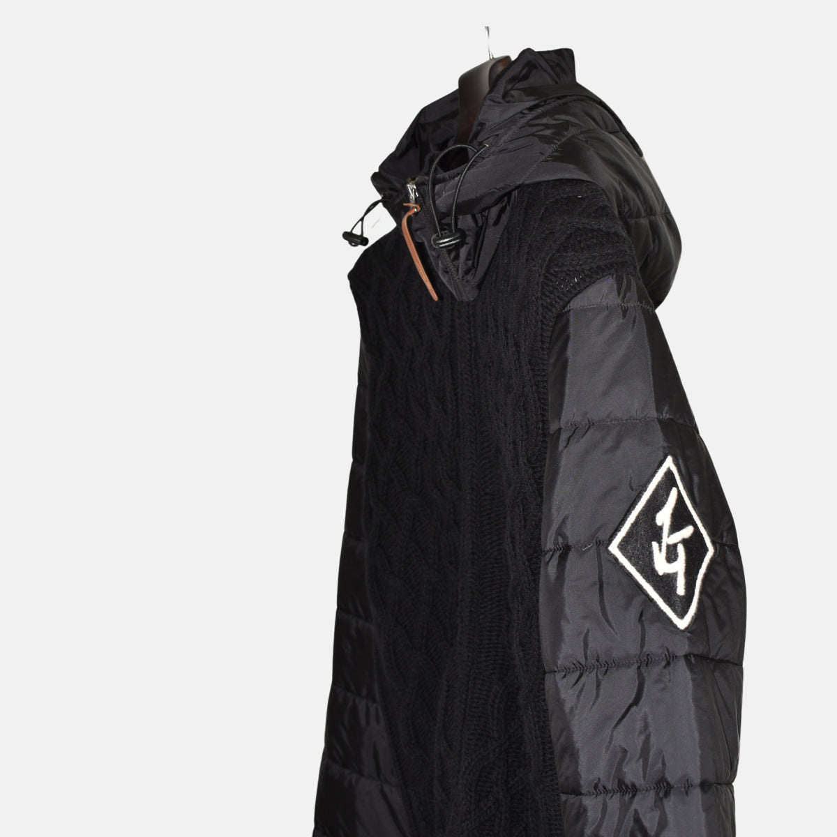 Black Jacket made of Wool/Polyamide (XL)