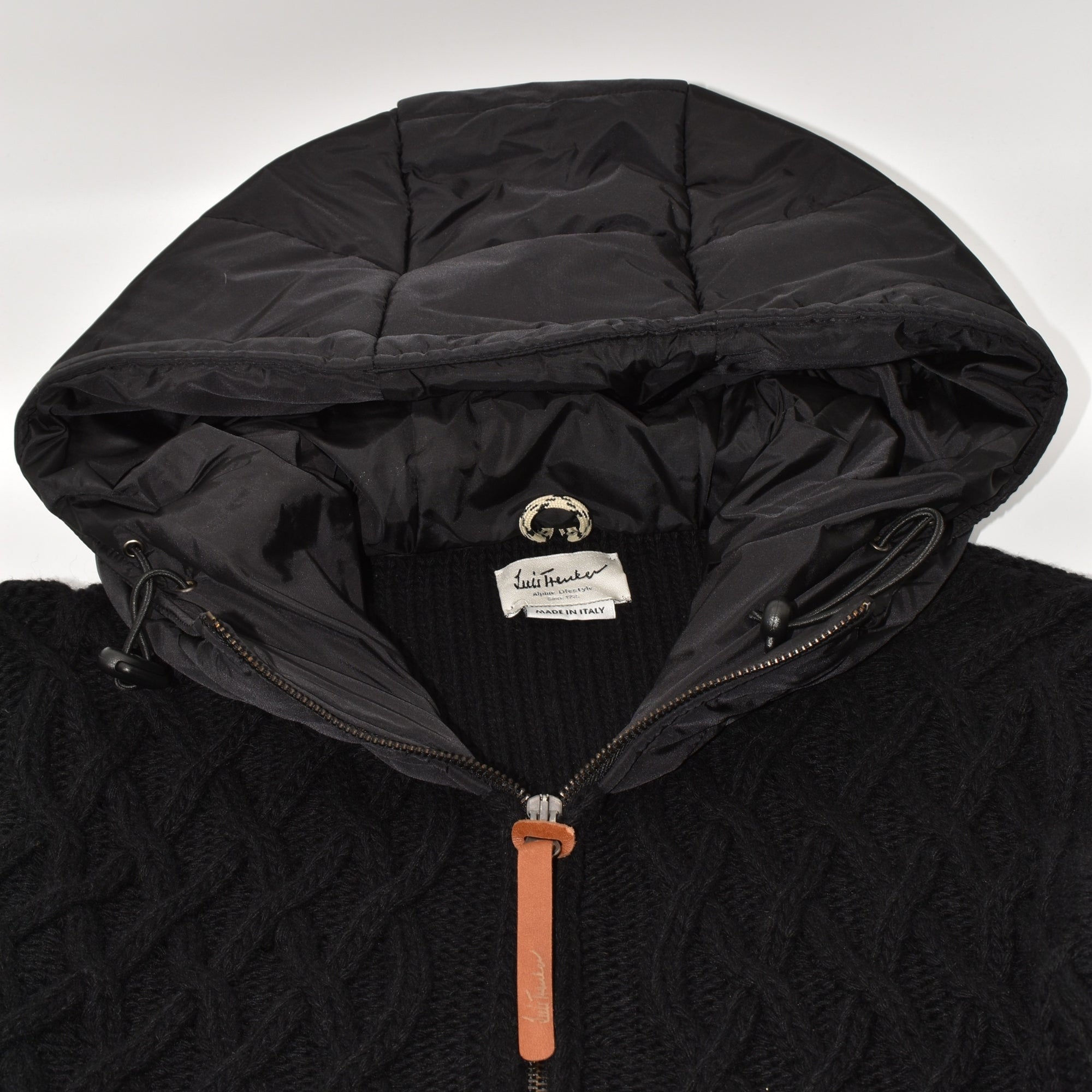 Black Jacket made of Wool/Polyamide (XL)