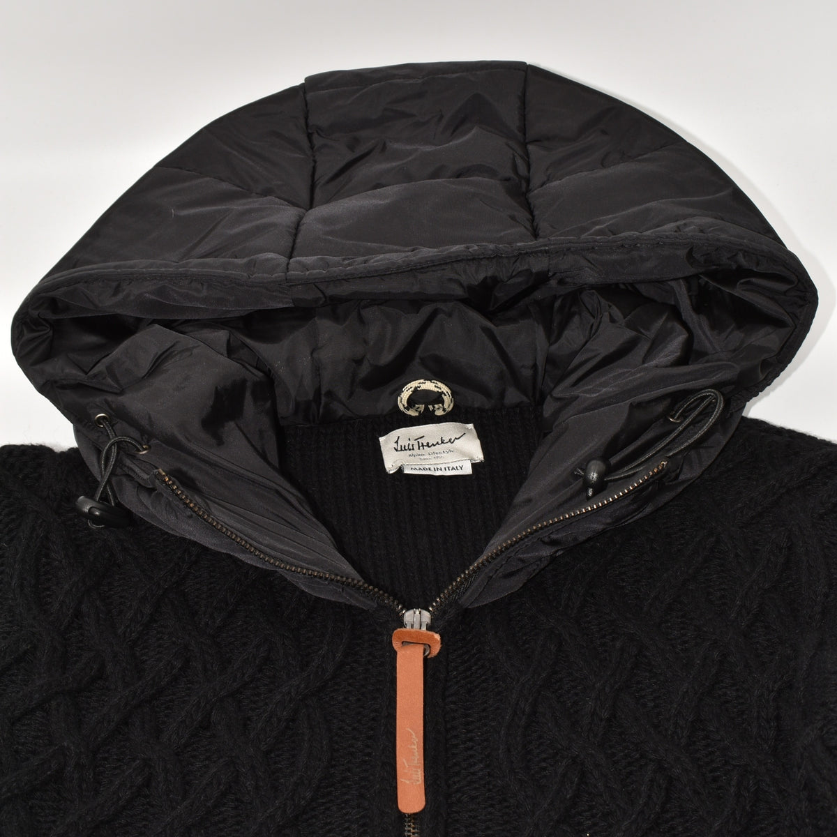 Black Jacket made of Wool/Polyamide (XL)