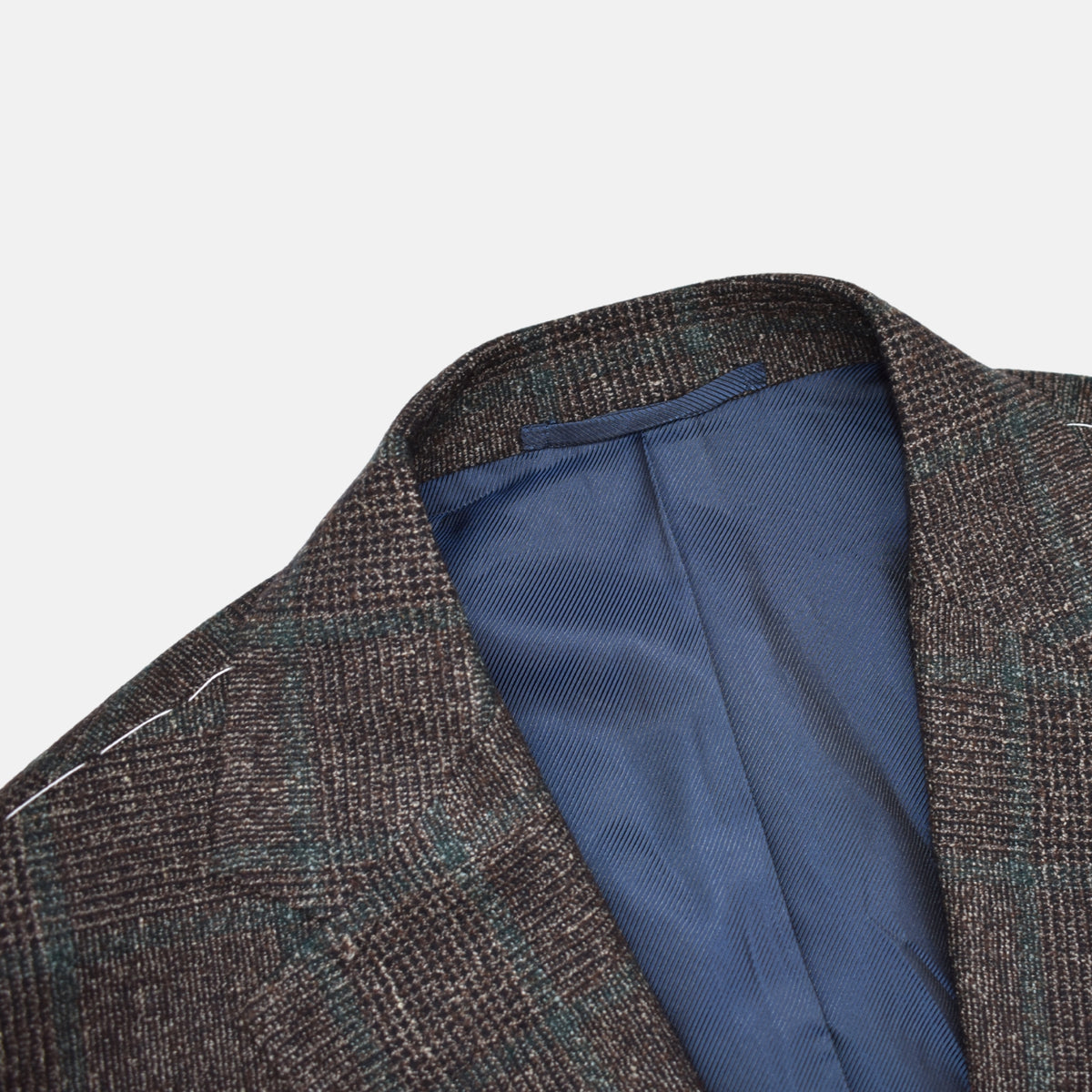 Multicoloured Checked Suit made of Wool (EU 54)