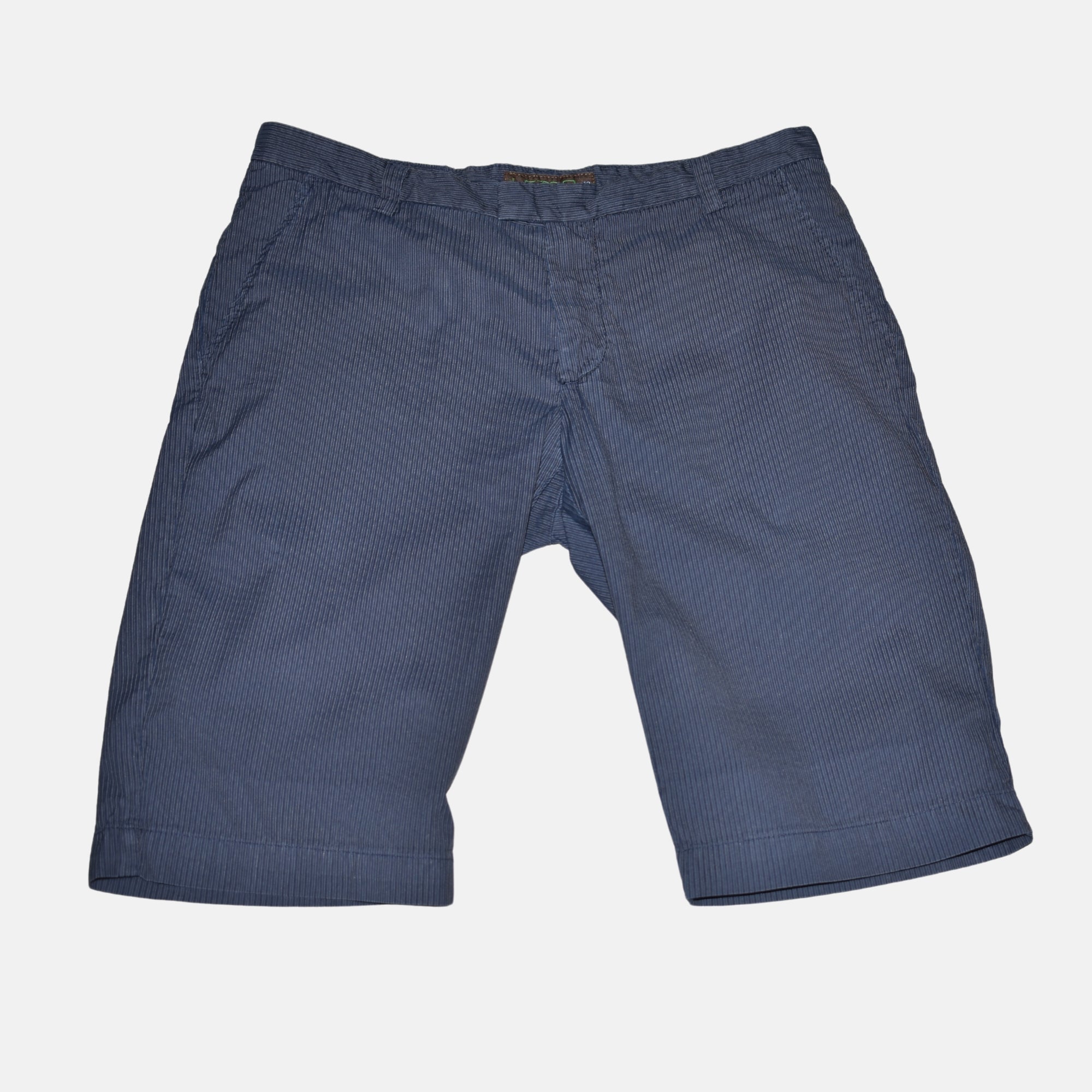 Blue Striped Shorts made of Cotton (EU 48)