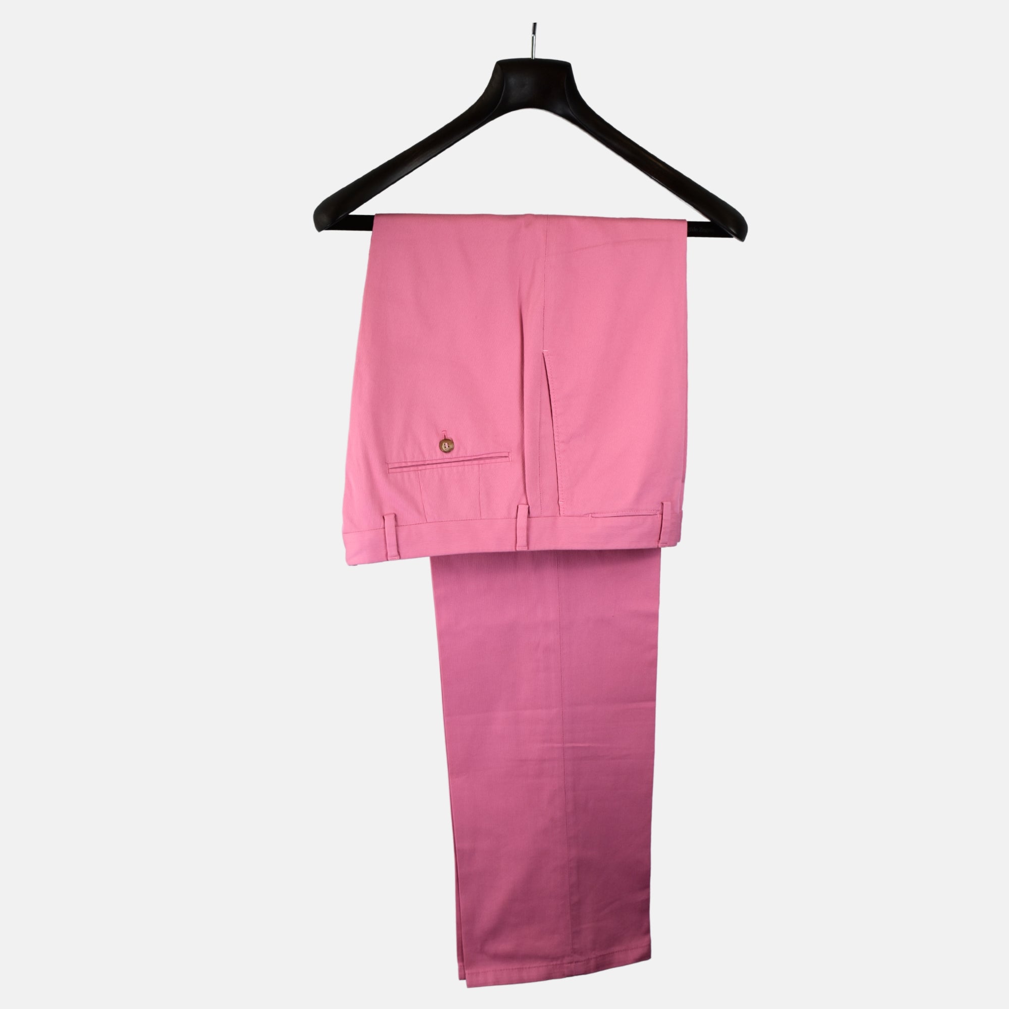 Pink Summer Corduroy Trousers made of Cotton (EU 50)
