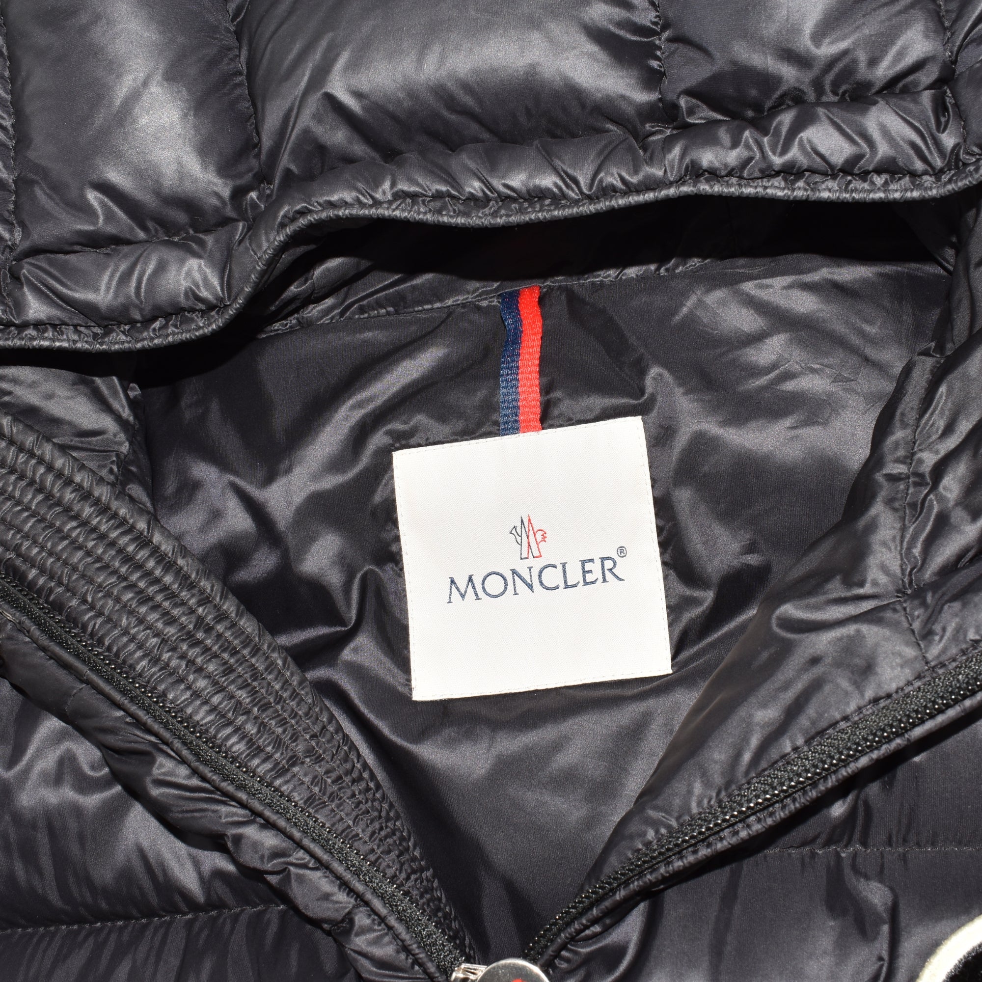 Black Down Vest made of Polyamide (M)