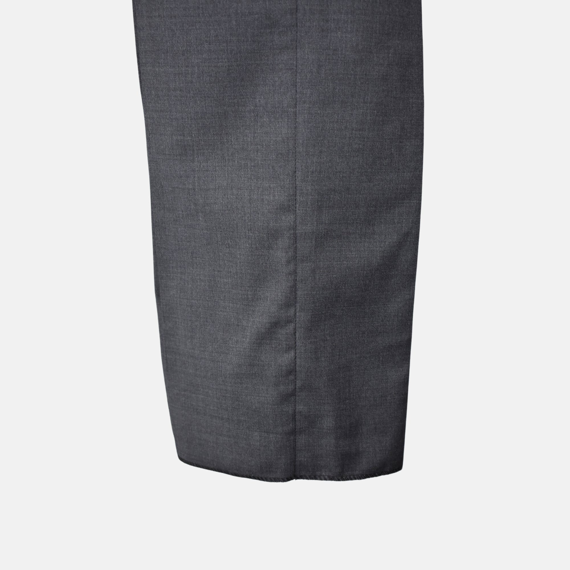 Gray Trousers made of  Wool (EU 50)