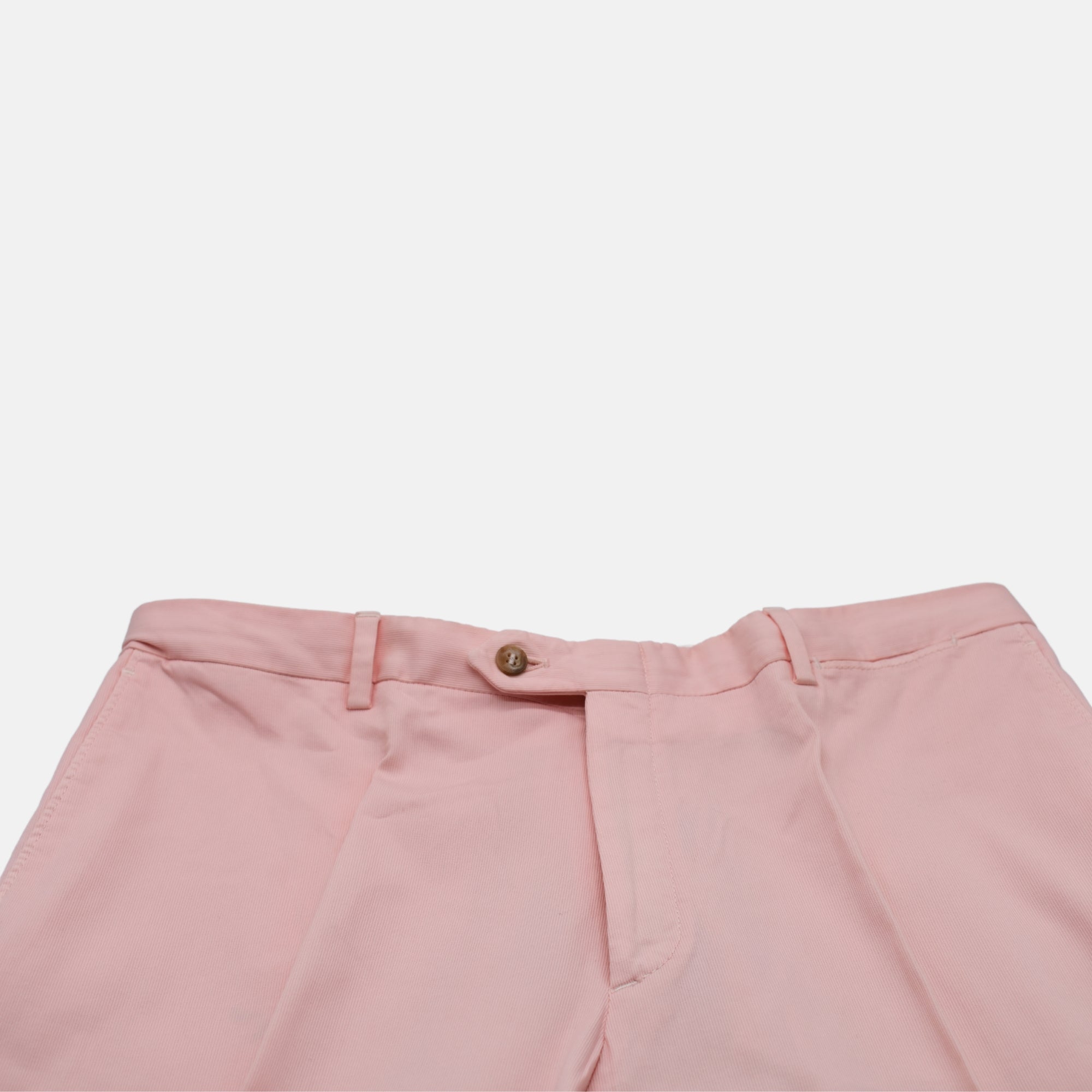 Light Pink Summer Corduroy Trousers made of Cotton (EU 50)