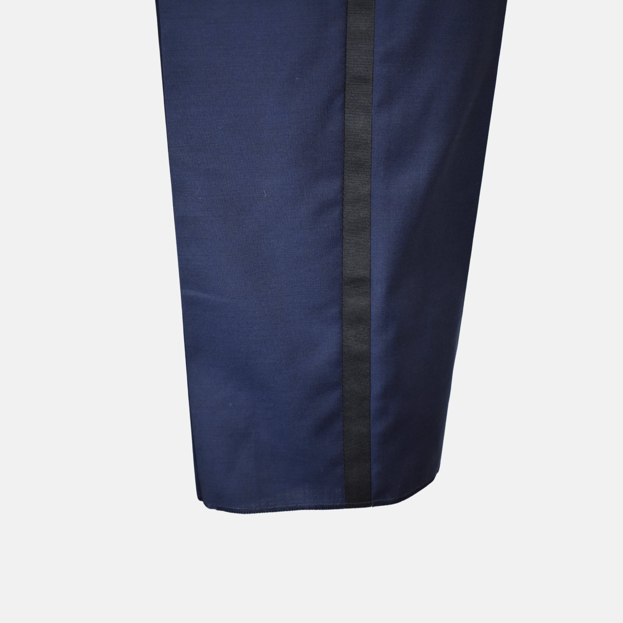 Indigo Blue/Black Smoking made of Wool (EU 54)