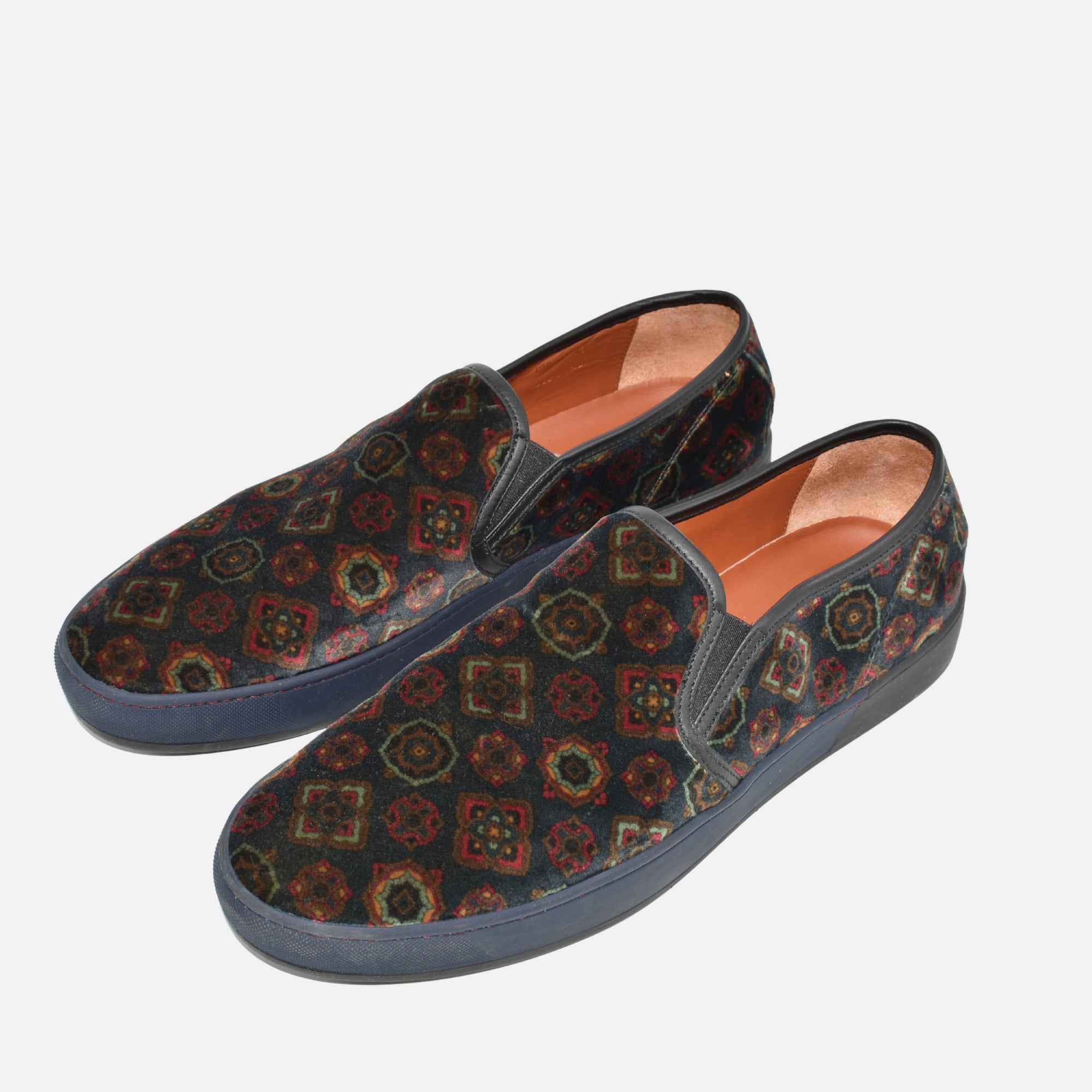 Multicoloured Shoes made of Velvet (EU 43)