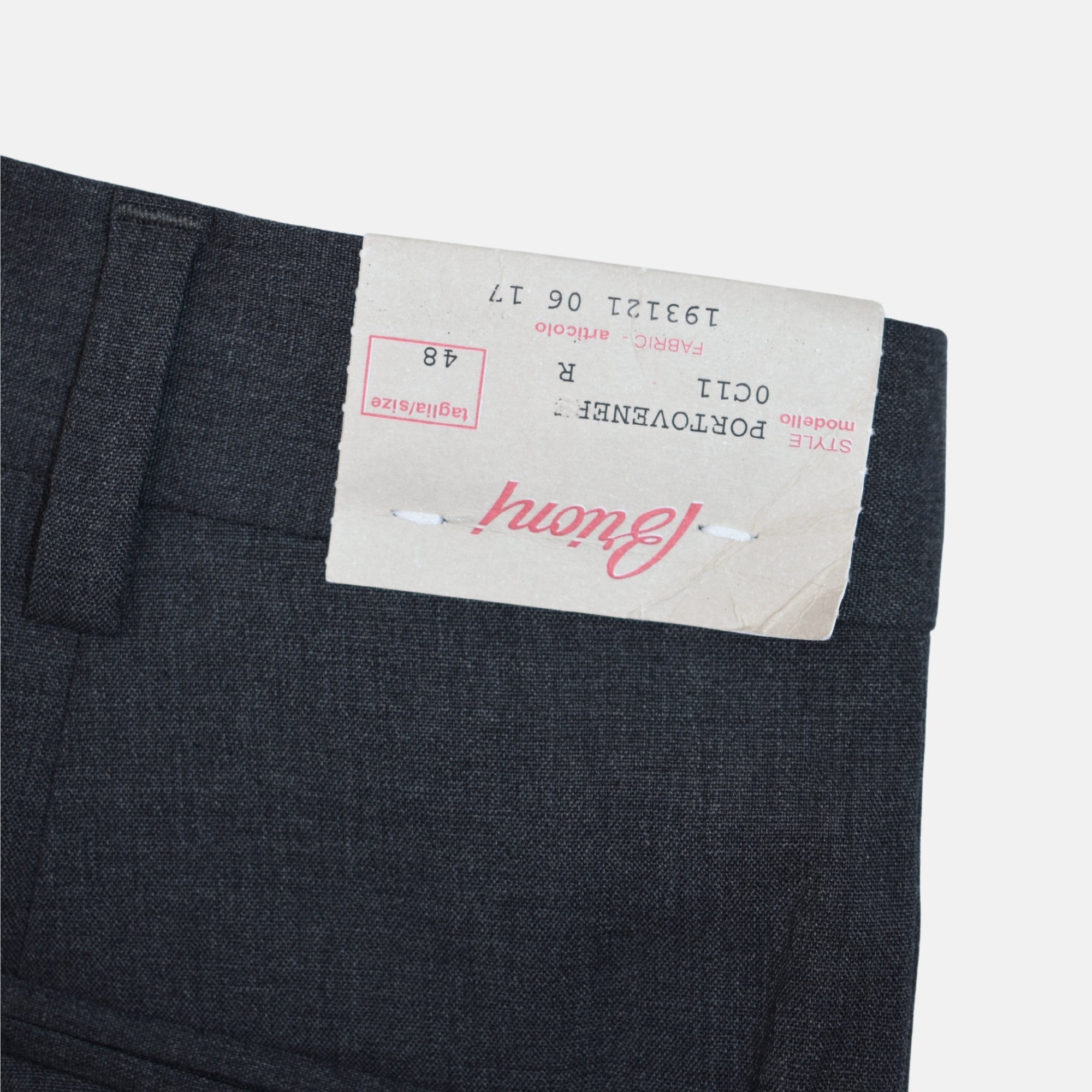 Gray Trousers made of Virgin Wool (EU 48)