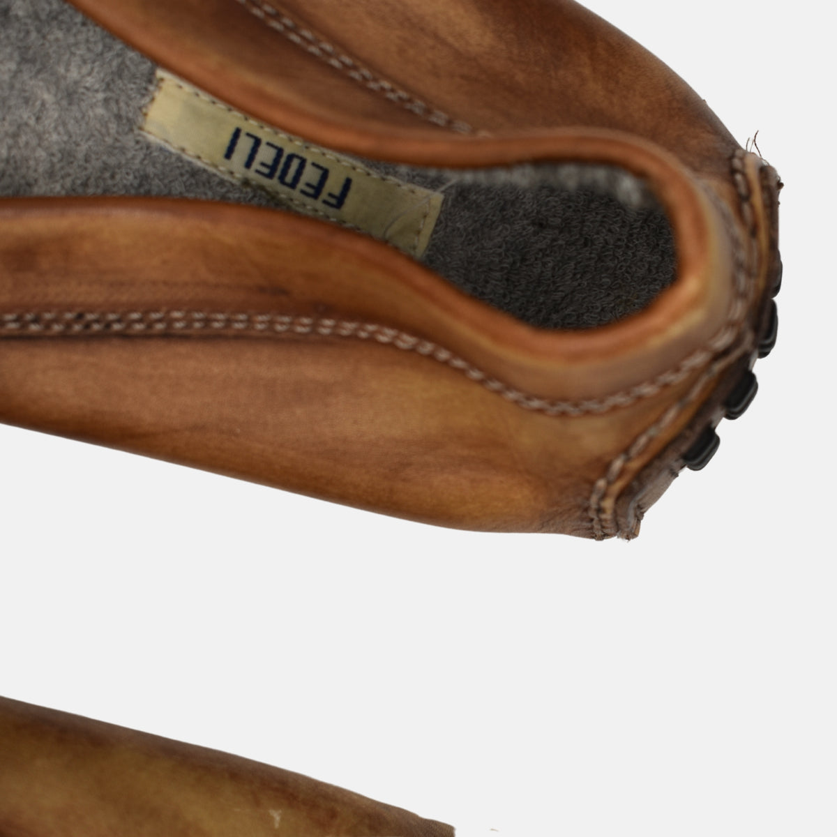 Brown Mokassins made of Leather (EU 45)