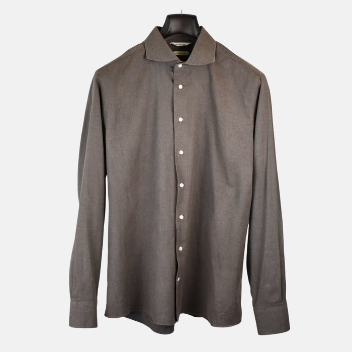 Brown Shirt of Cotton (EU 43)