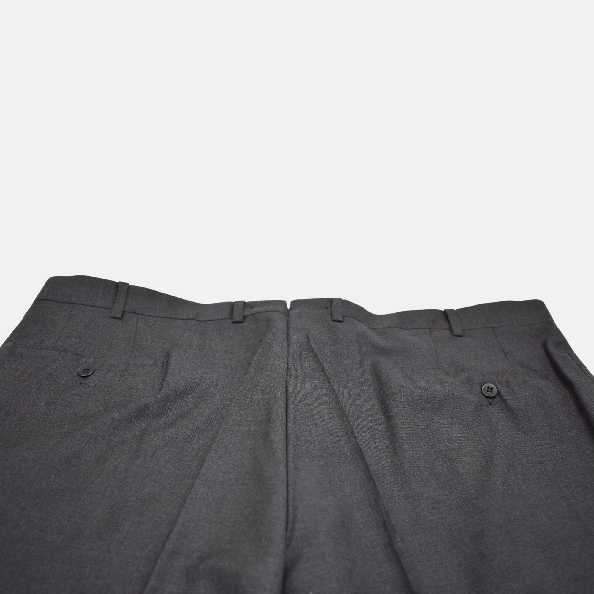 Anthracite Trousers made of Wool (EU 56)