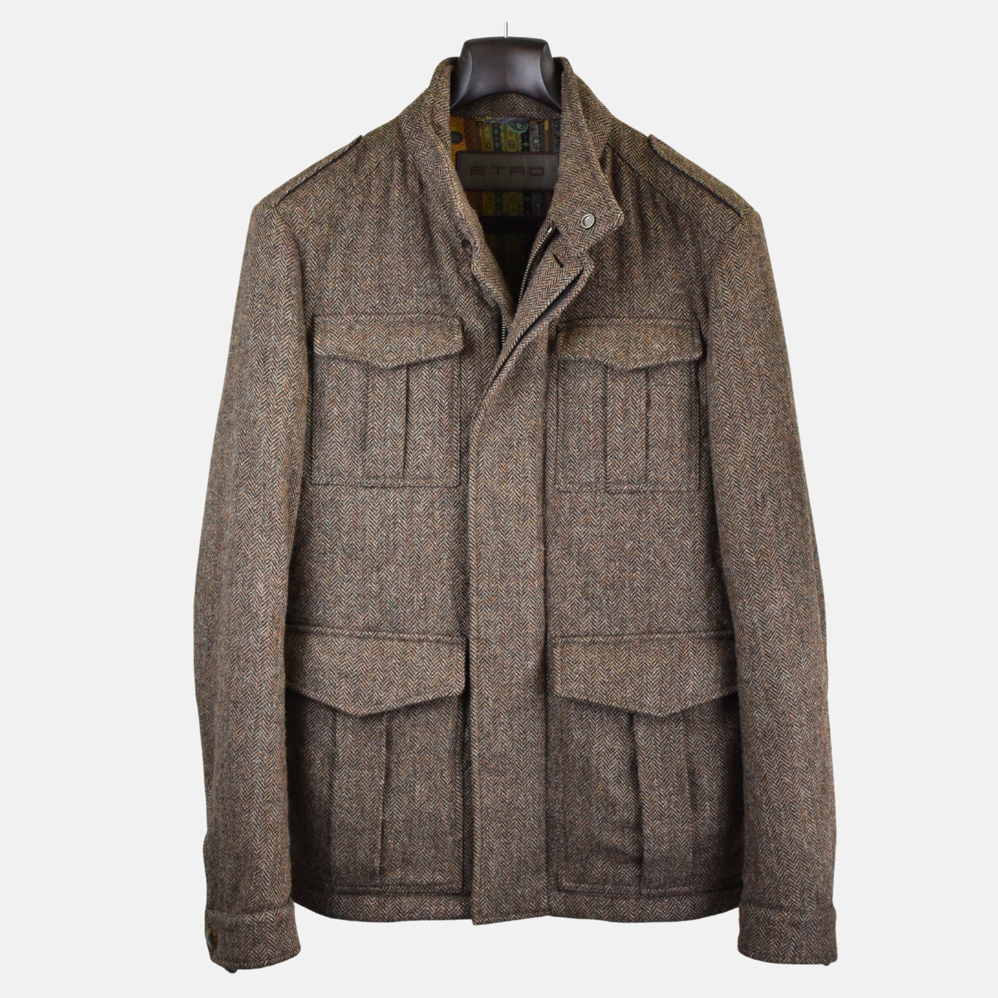 Brown Jacket made of Wool (L)