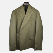Khaki Suit made of Linen (EU 54)