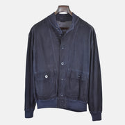 Navy Jacket made of Suede (EU 52)