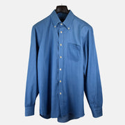 Blue Shirt made of Cotton (EU 43)