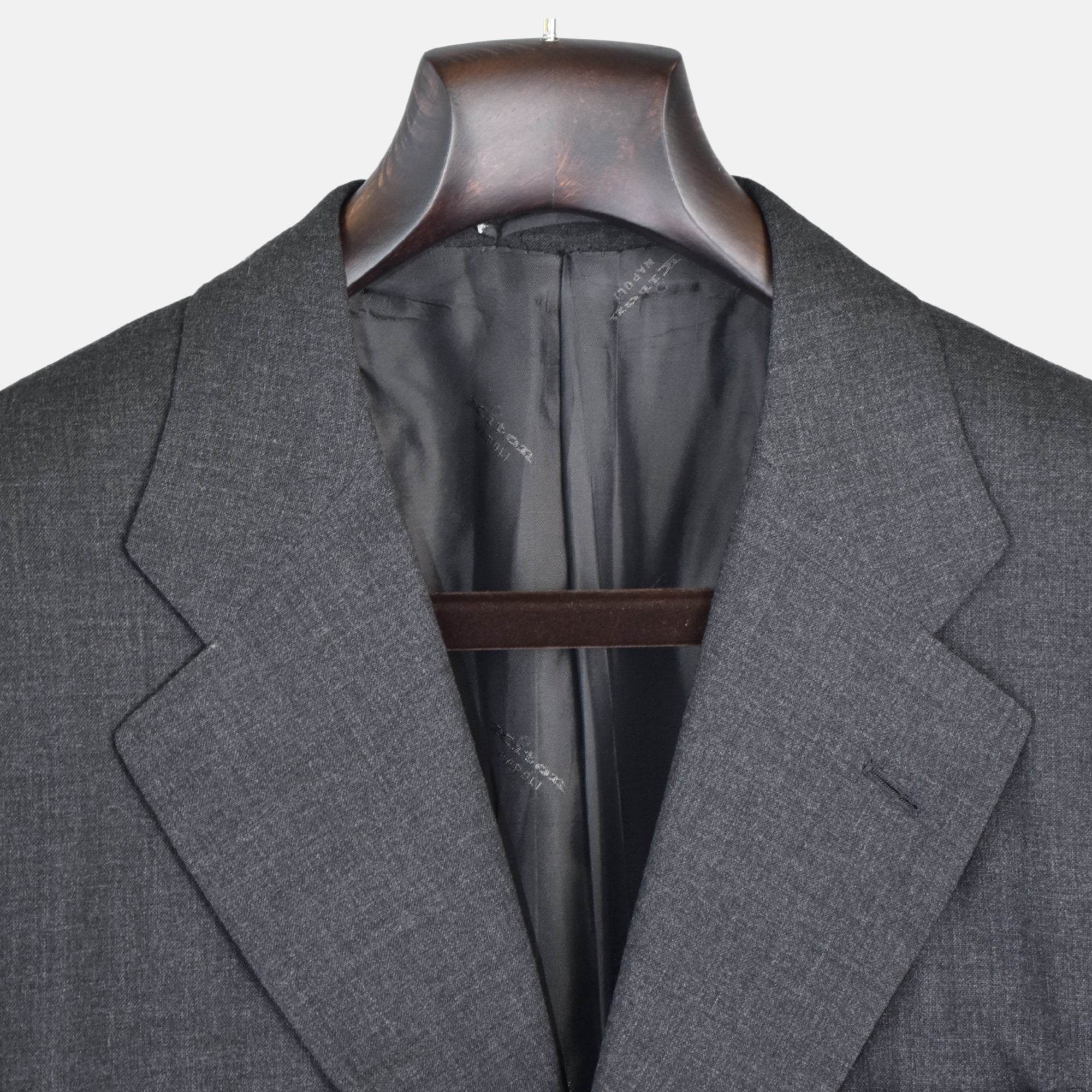 Anthracite Suit made of Wool (EU 52)