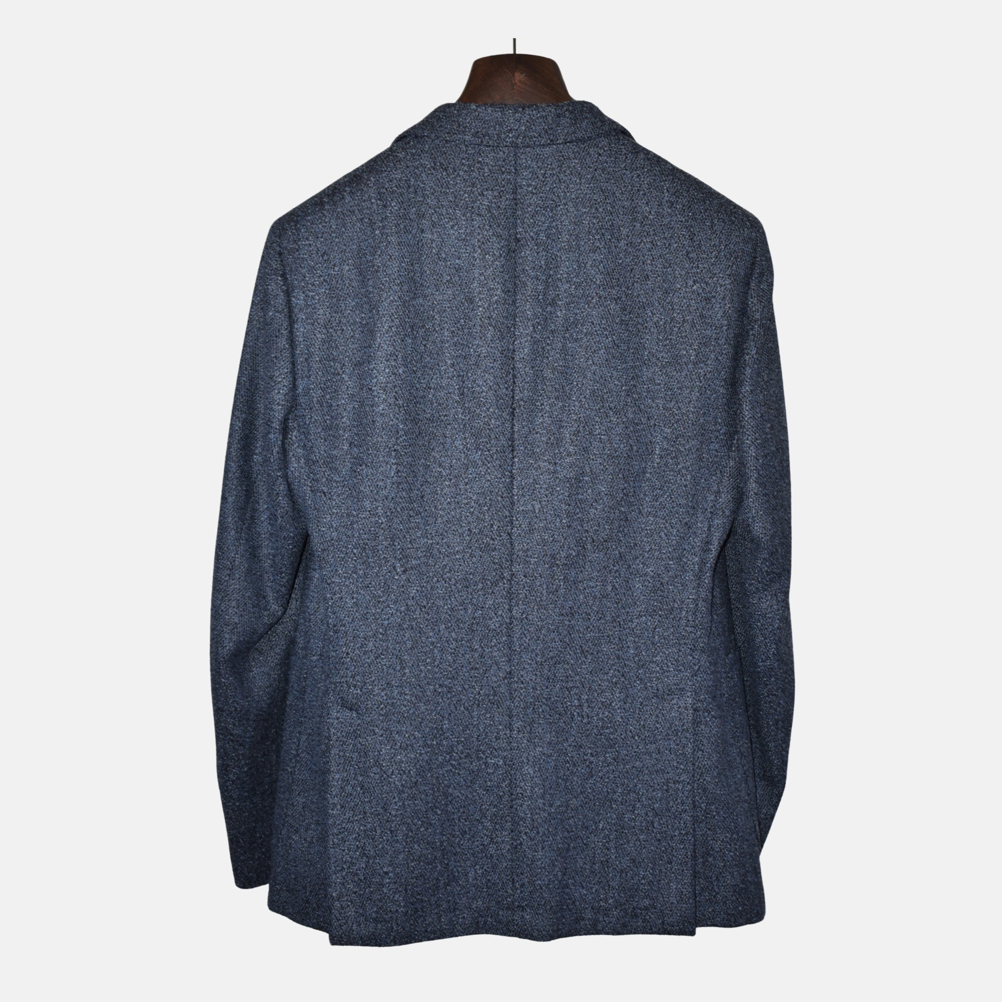 Blue Melange Blazer made of Wool/Polyester (EU 50)