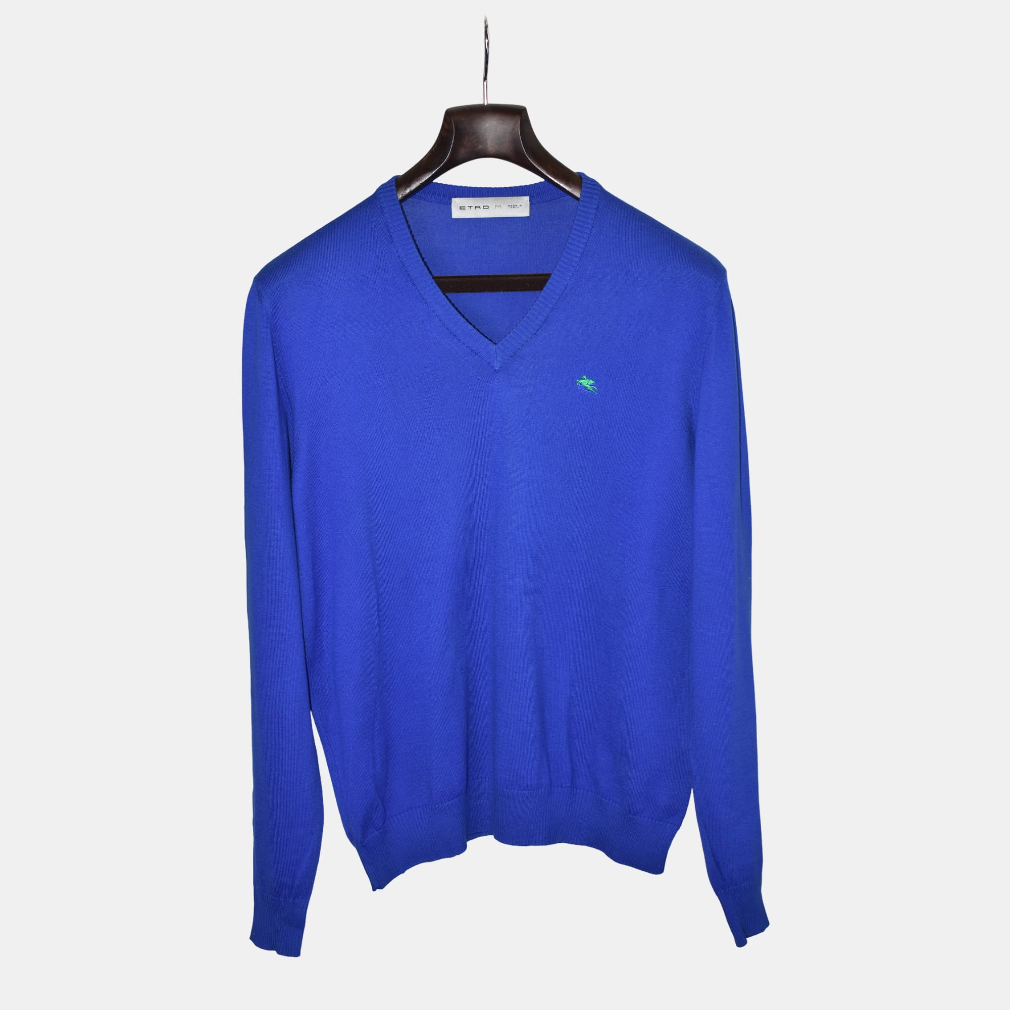 Blue Sweater made of Cotton  (M)