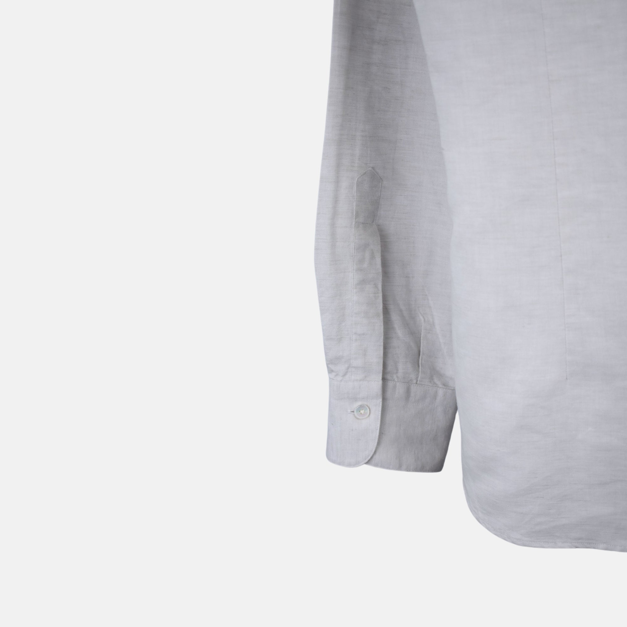 Ecru Shirt made of Cotton/Linen (EU 43)